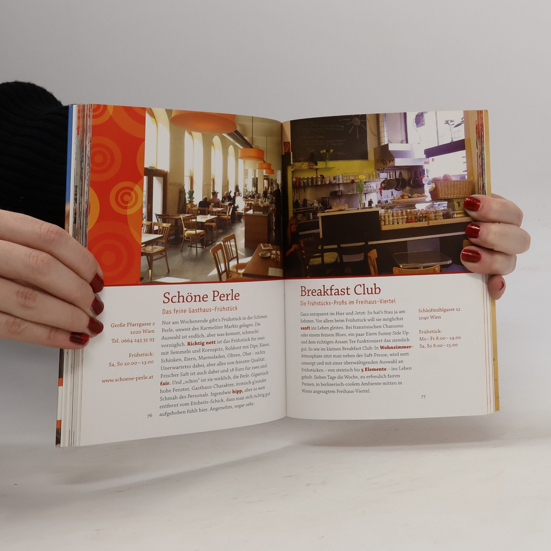Sabine Maier Frühstück in Wien