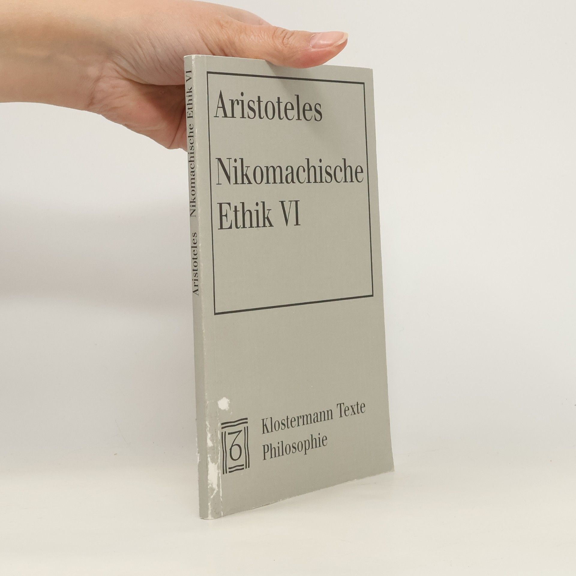 Aristoteles Nikomachische Ethik VI
