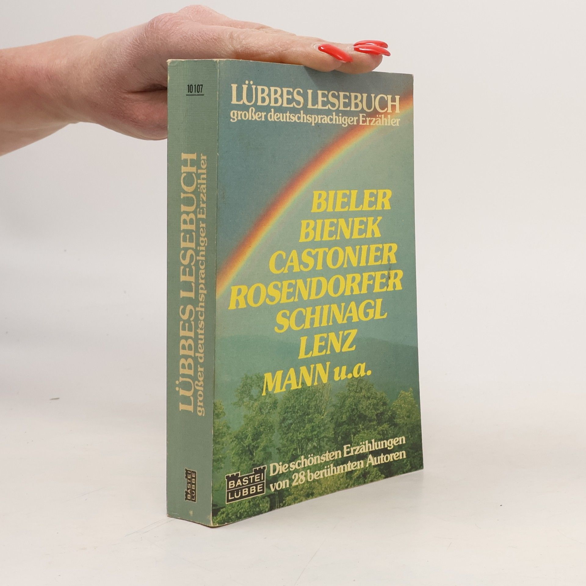 Lübbes Lesebuch grosser deutschsprachiger Erzähler
