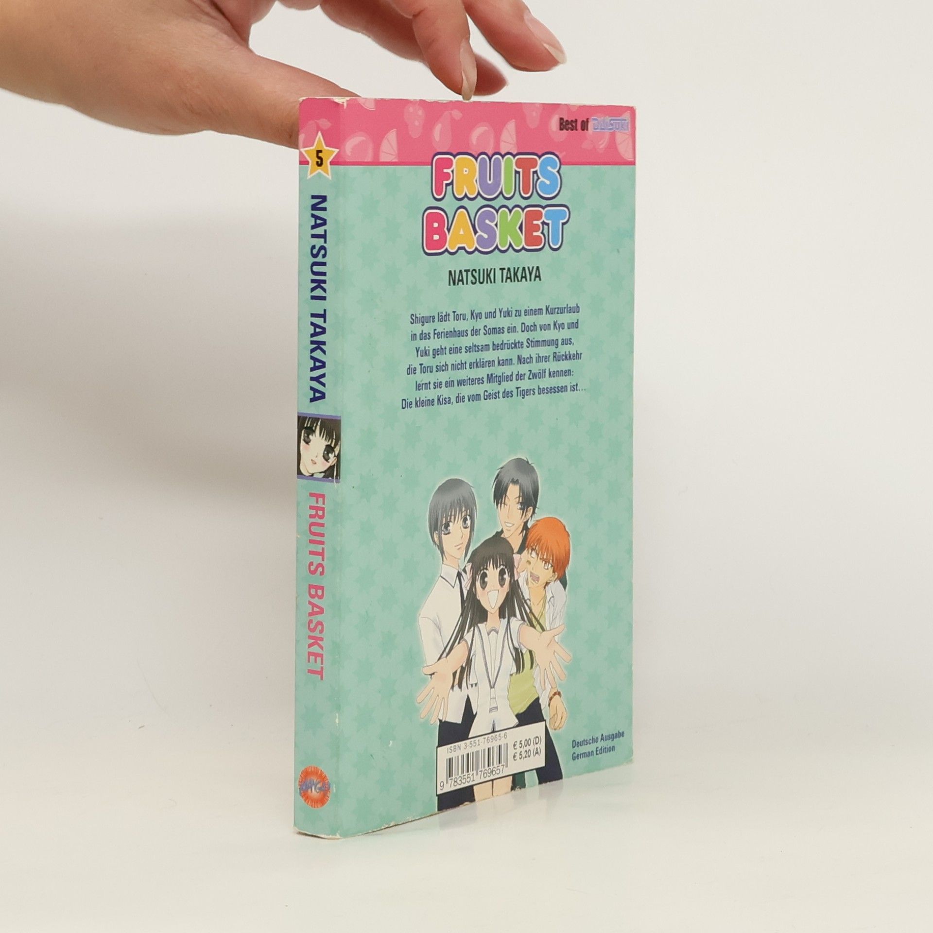 Natsuki Takaya Fruits basket 5