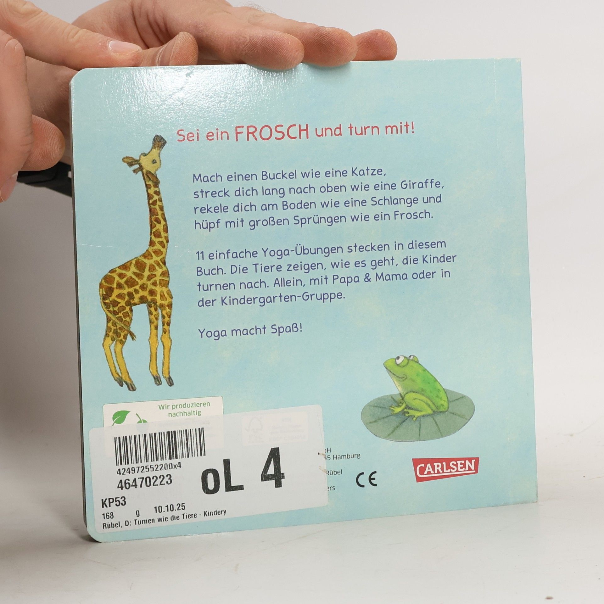 Doris Rübel Turnen wie die Tiere
