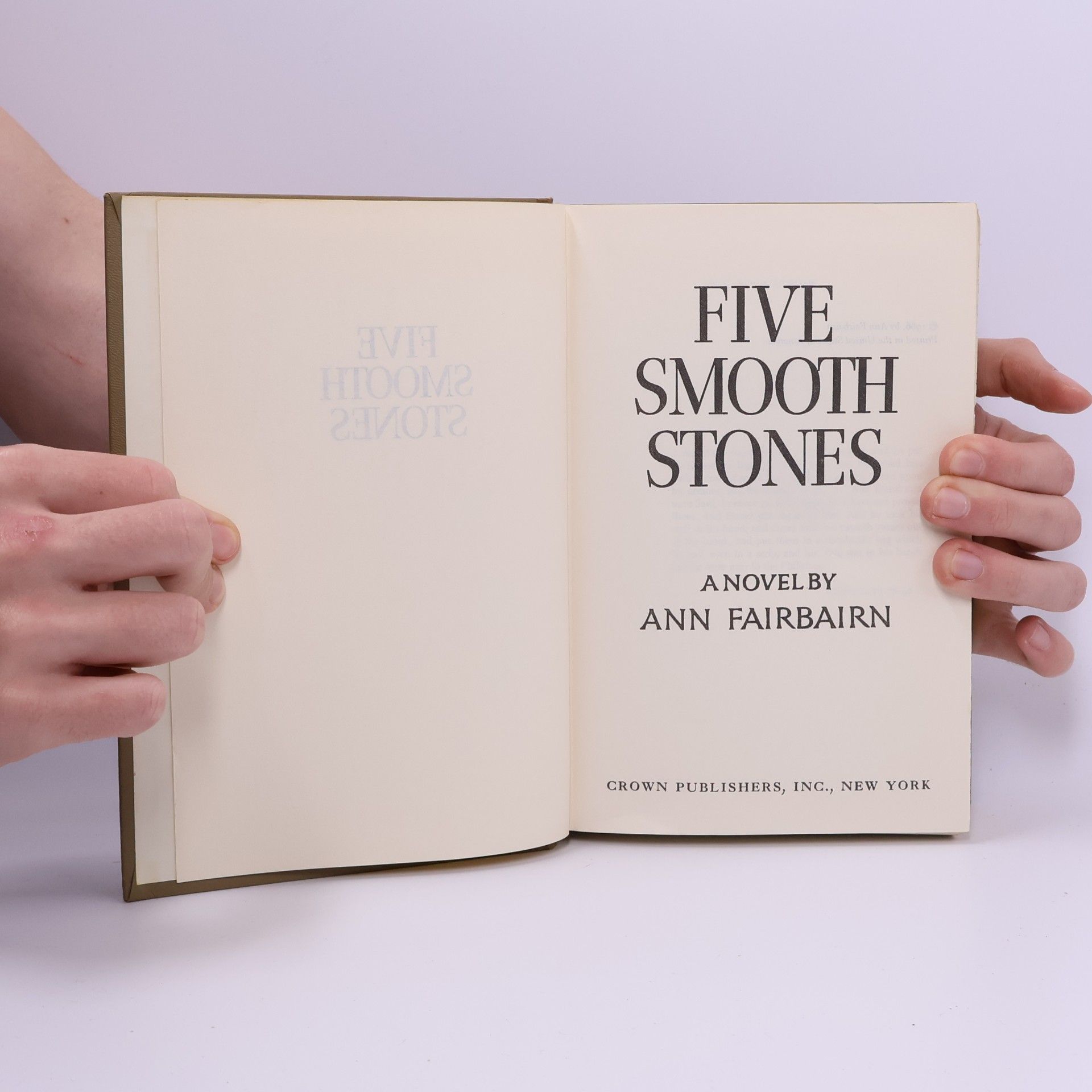 Ann Fairbairn FIVE SMOOTH STONES