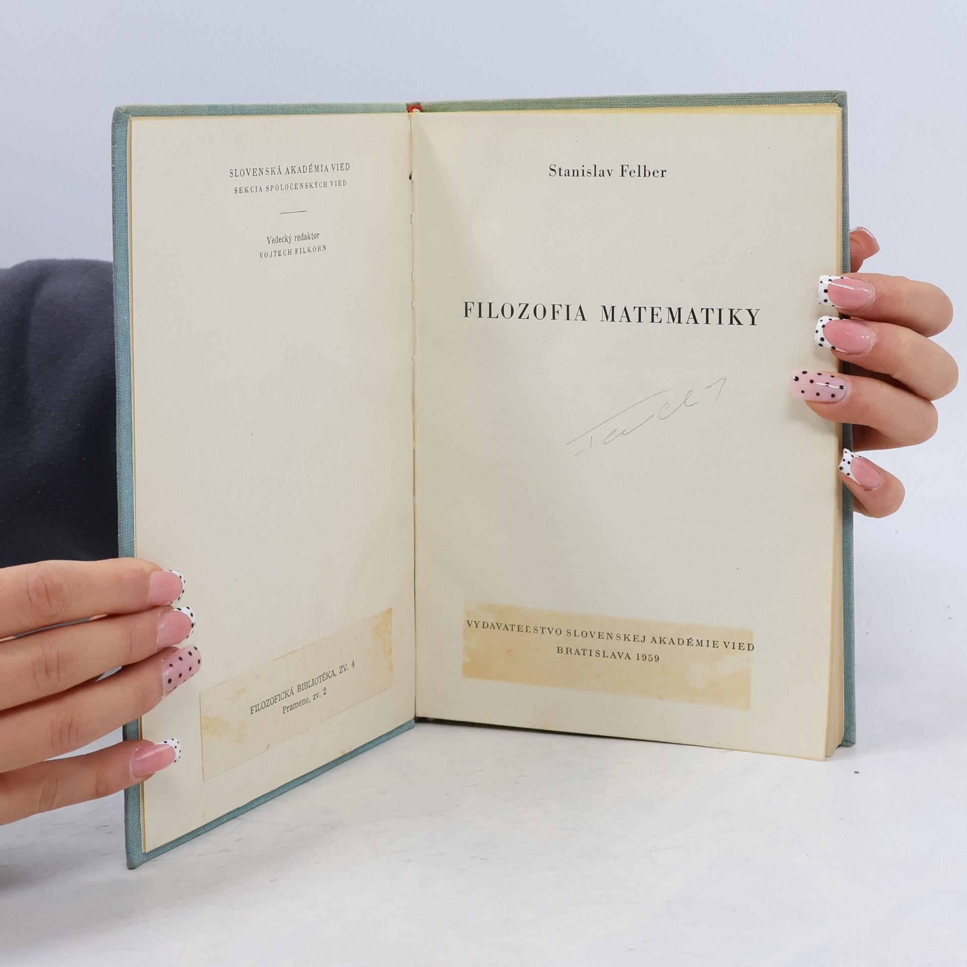 Stanislav Felber Filozofia matematiky