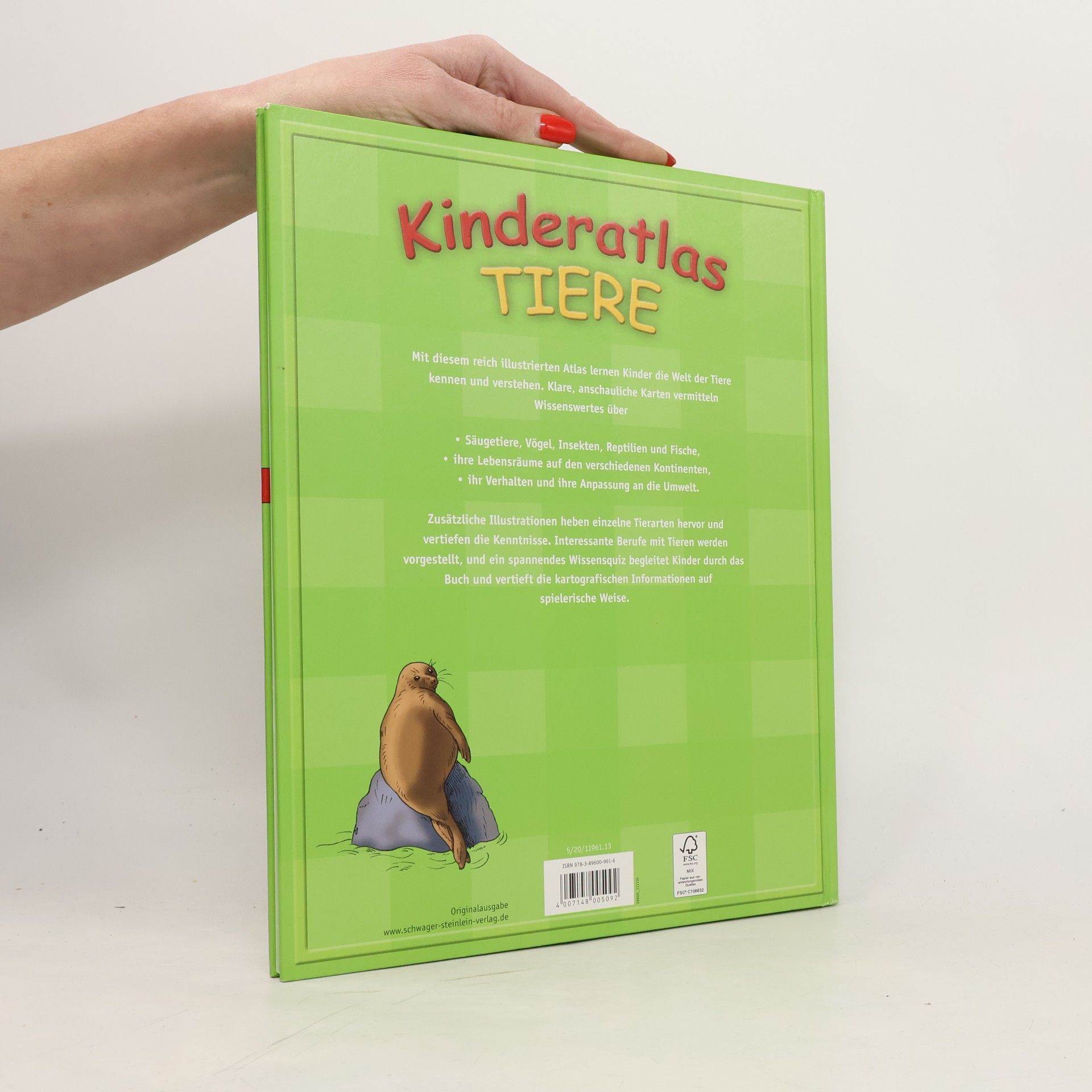 Ute Friesen Kinderatlas Tiere