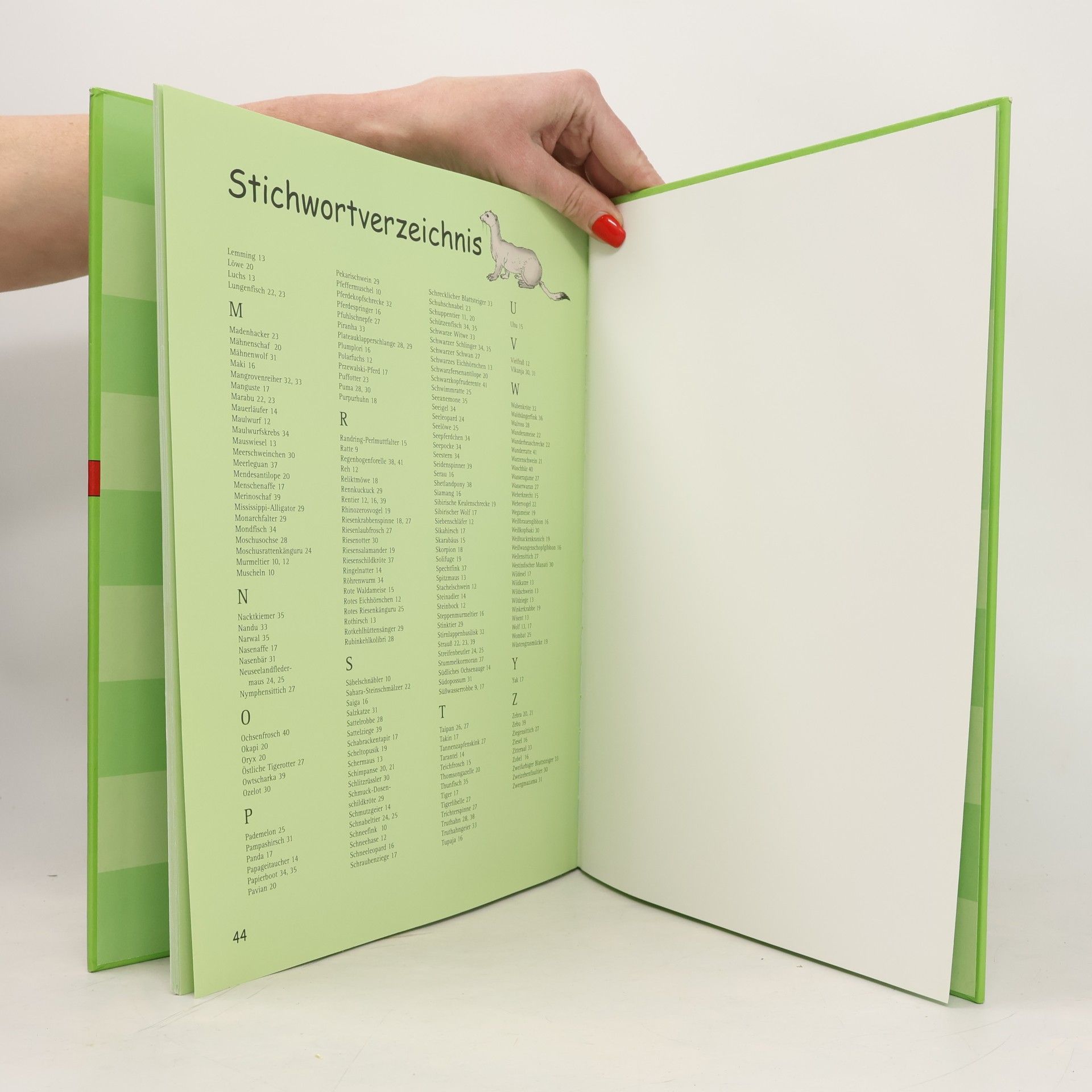 Ute Friesen Kinderatlas Tiere