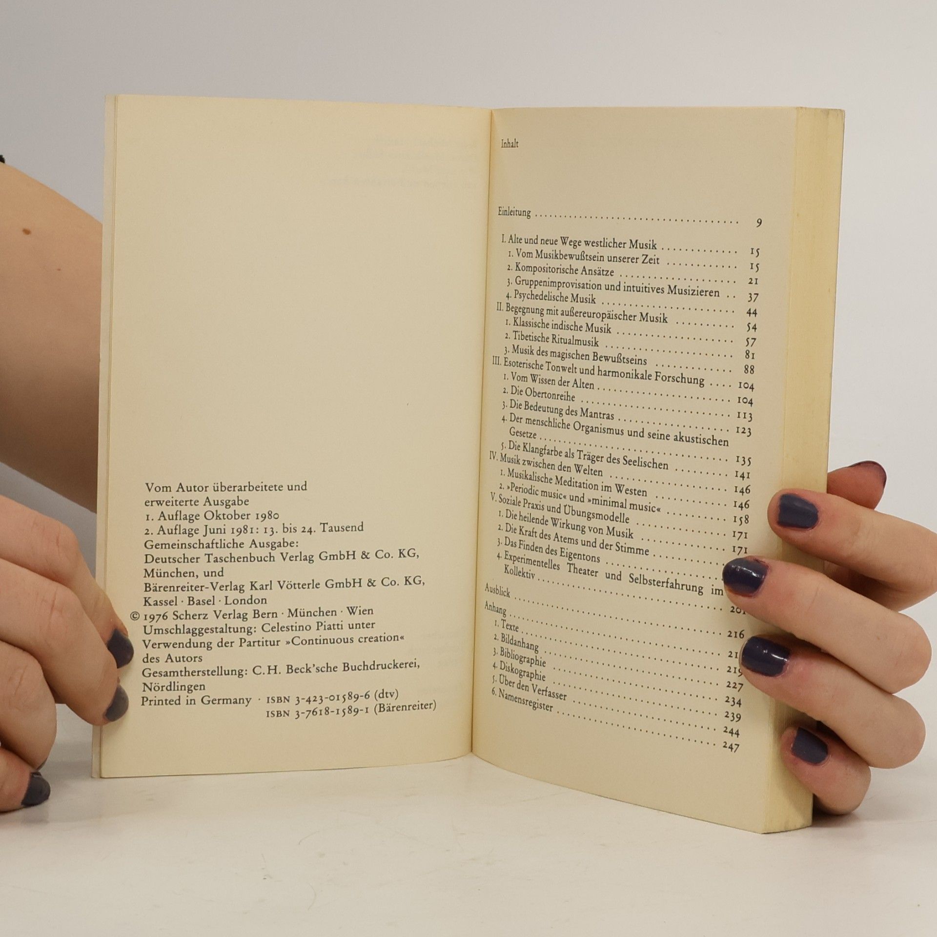 Peter Michael Hamel Durch Musik zum Selbst