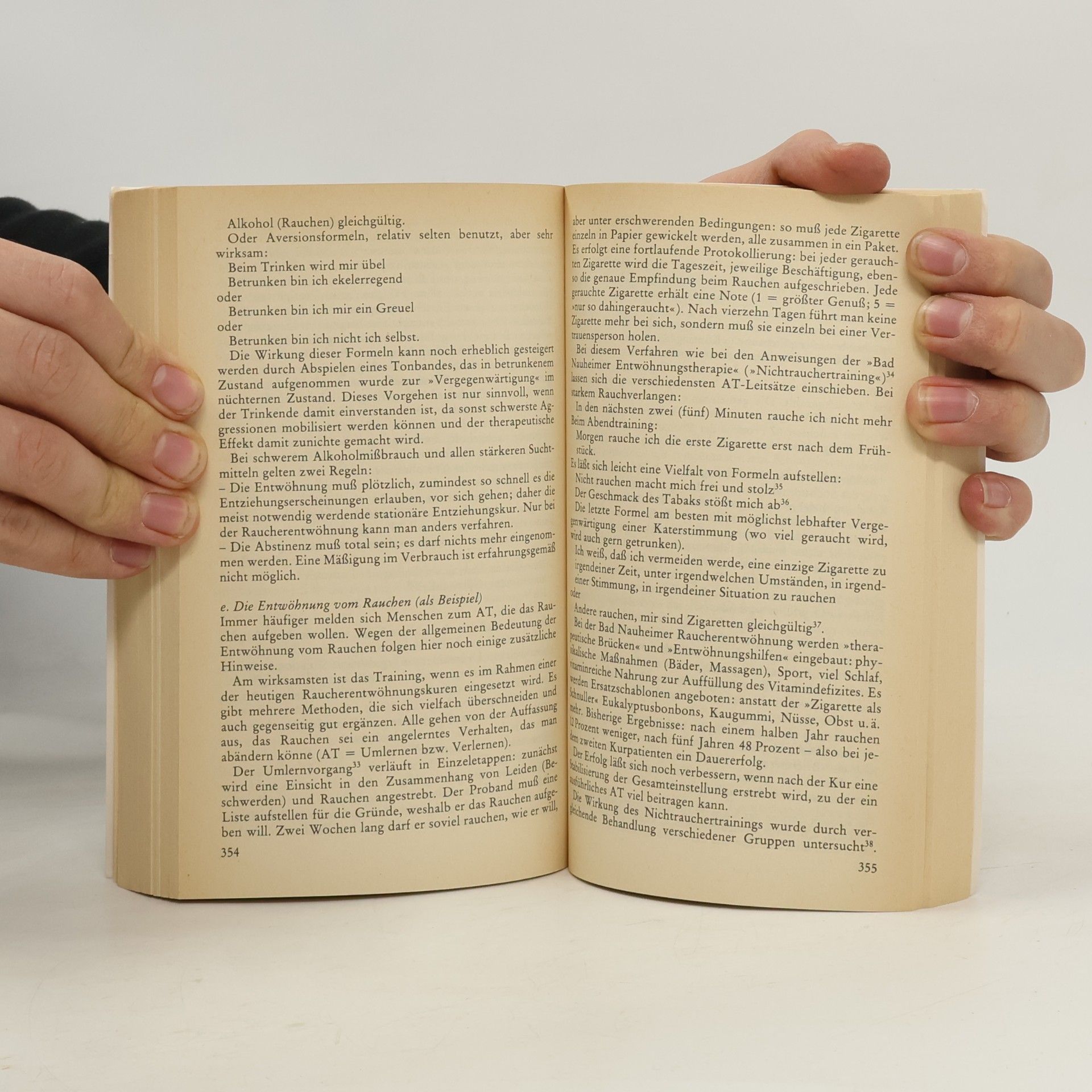 Bernt H. Hoffmann Handbuch des autogenen Trainings