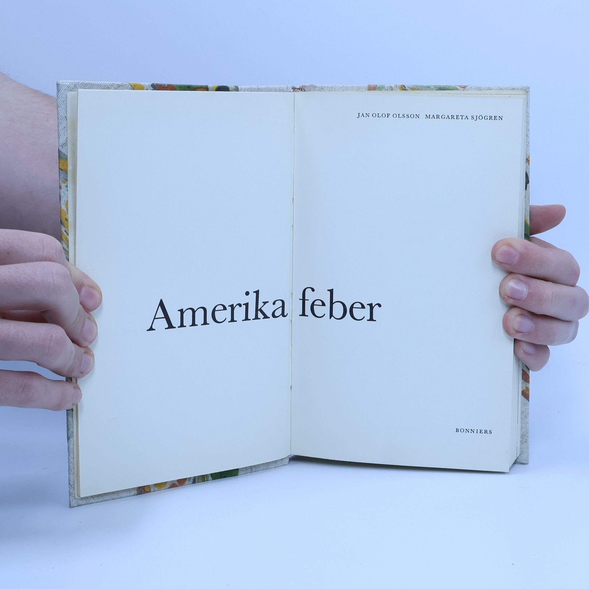 Jan Olof Olsson Amerika feber