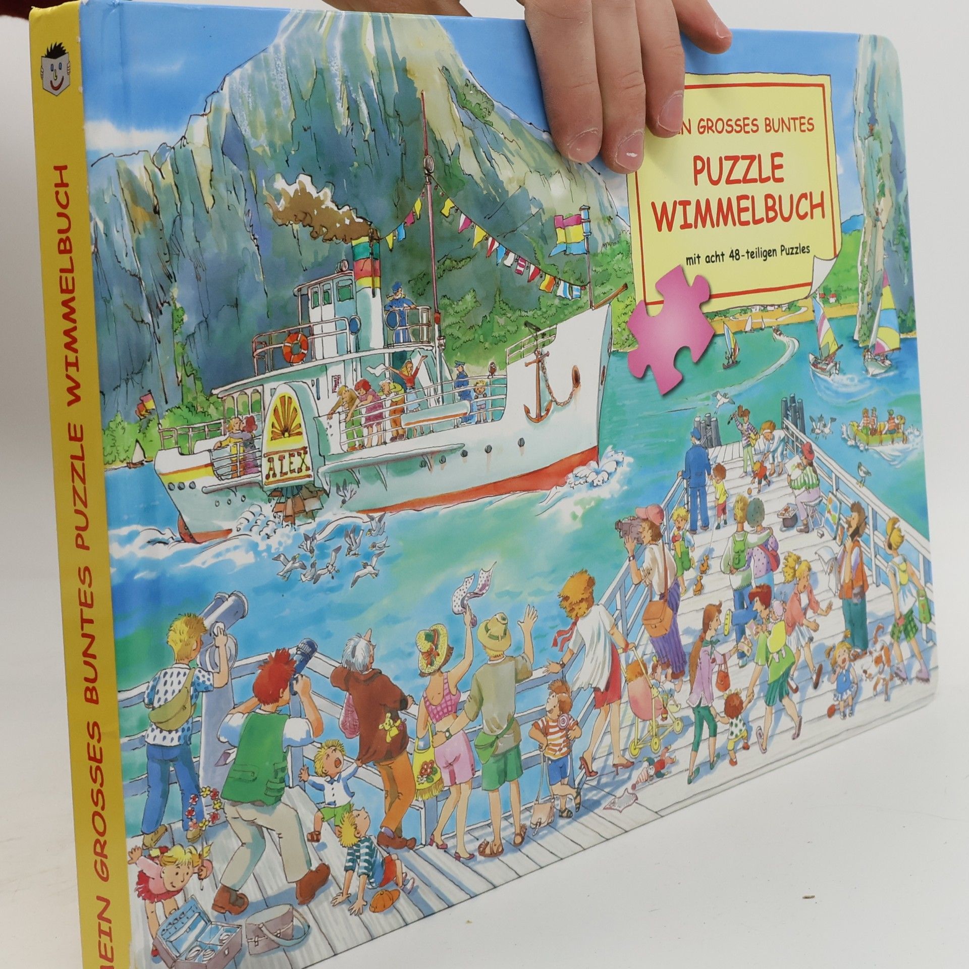 Mein großes buntes Puzzle-Wimmelbuch
