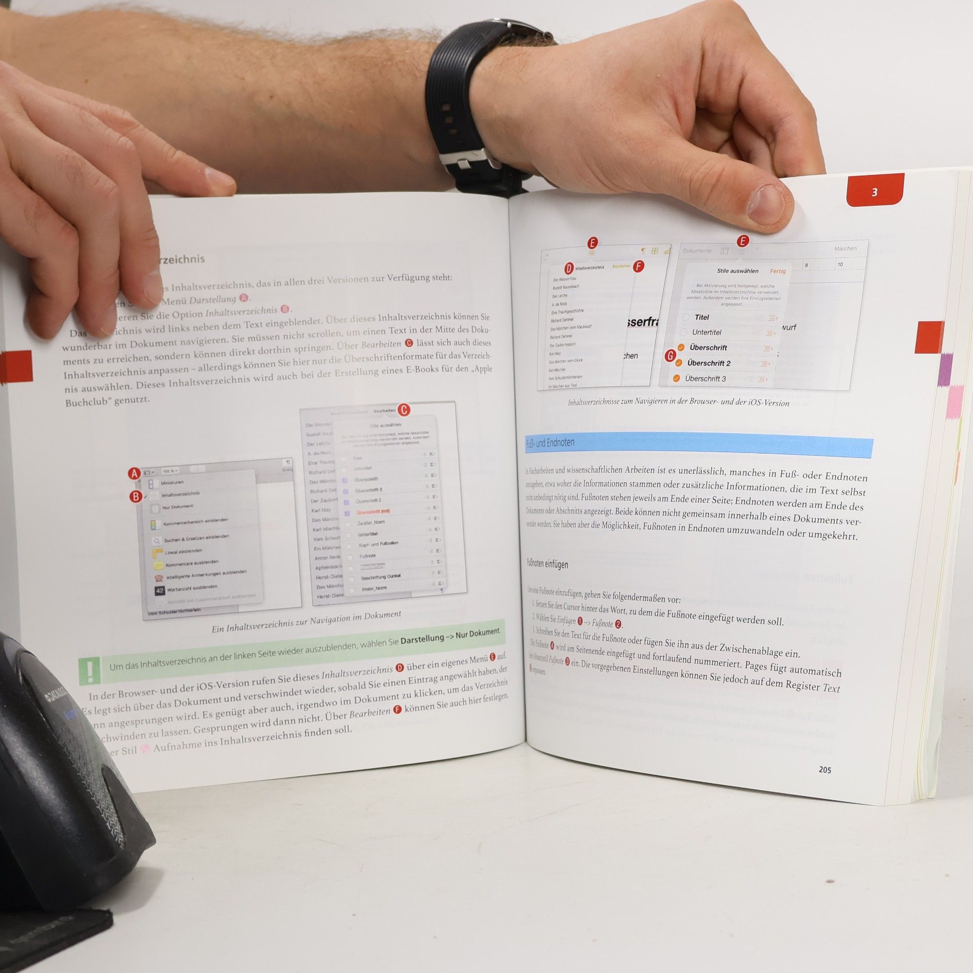 Gabi Brede Keynote, Pages, Numbers Handbuch
