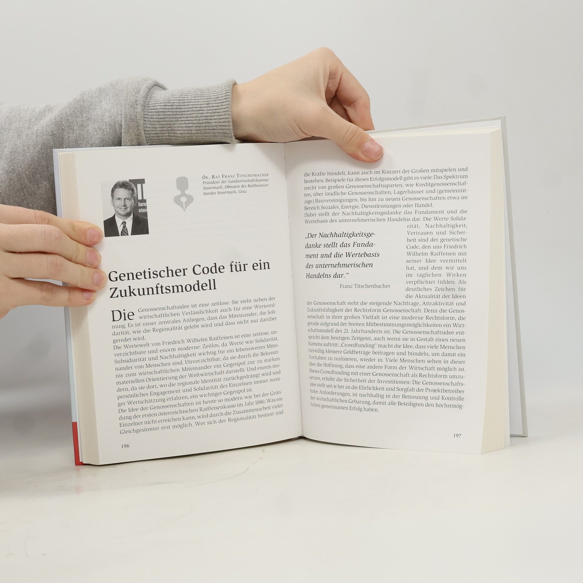Ernst Scheiber Vorrang Mensch!