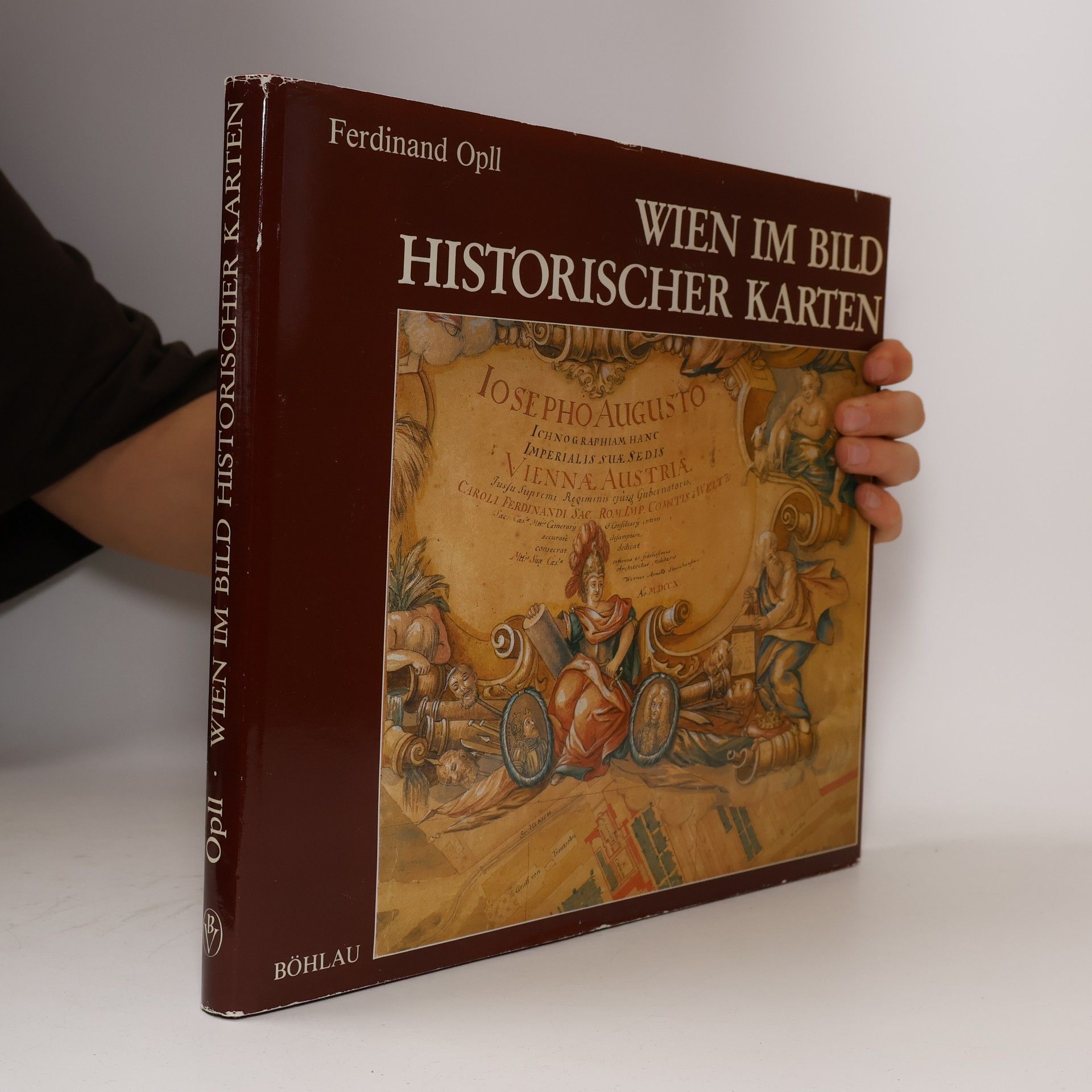 Ferdinand Opll Wien im Bild historischer Karten
