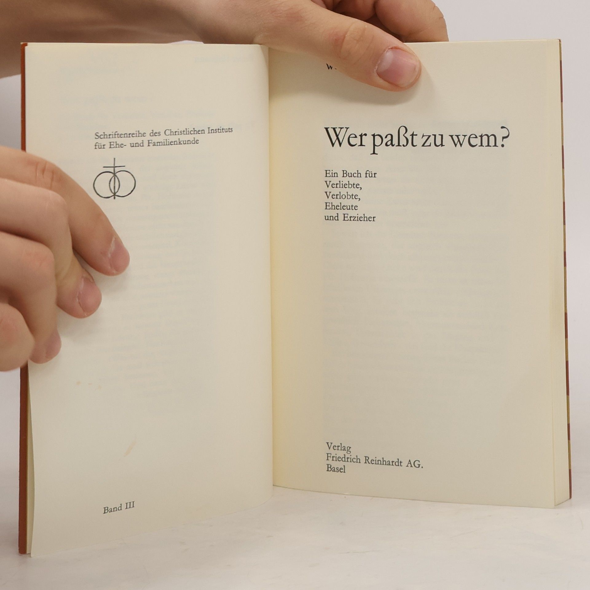 Werner Hofmann Wer passt zu we,?