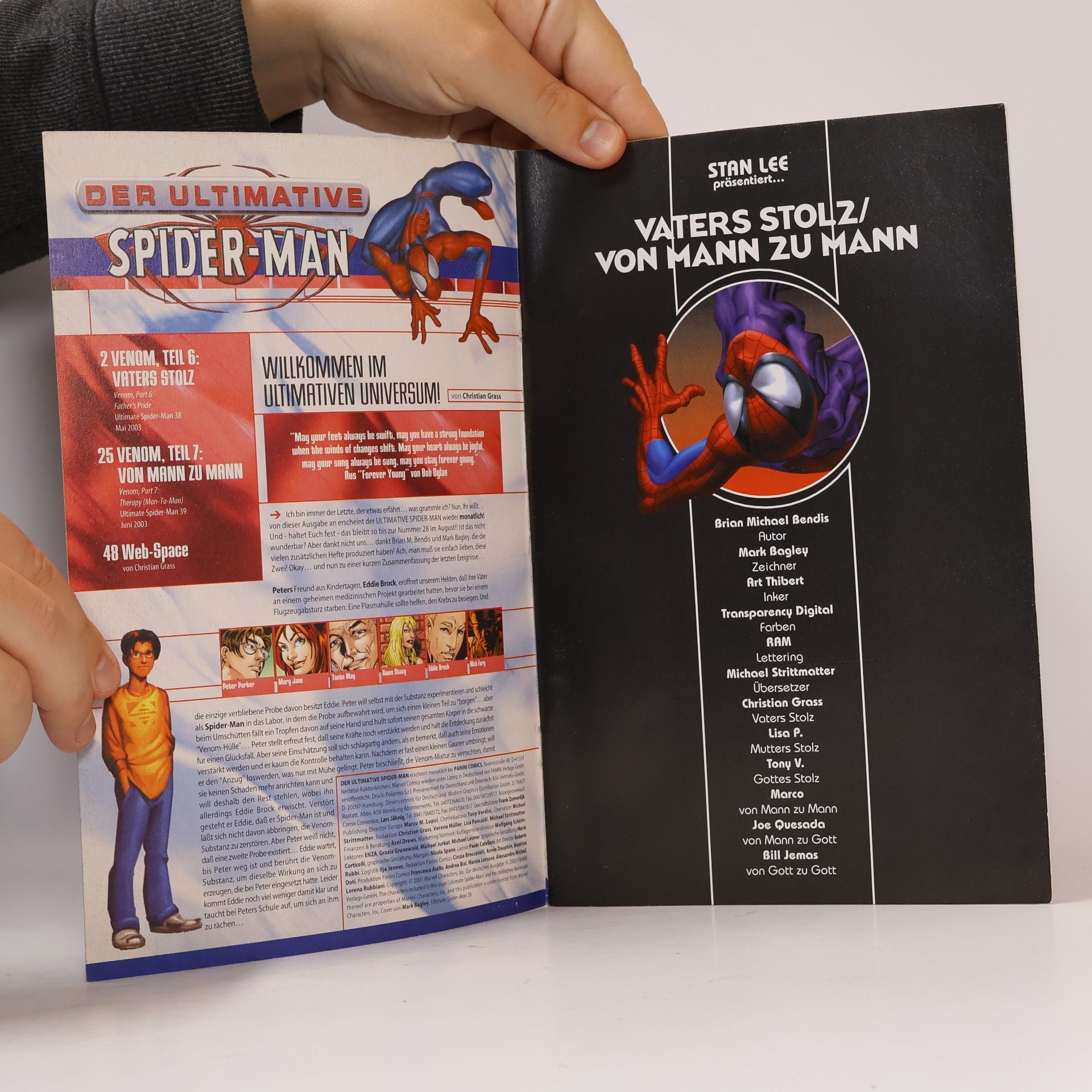 Brian Michael Bendis Der ultimative Spider-Man 20