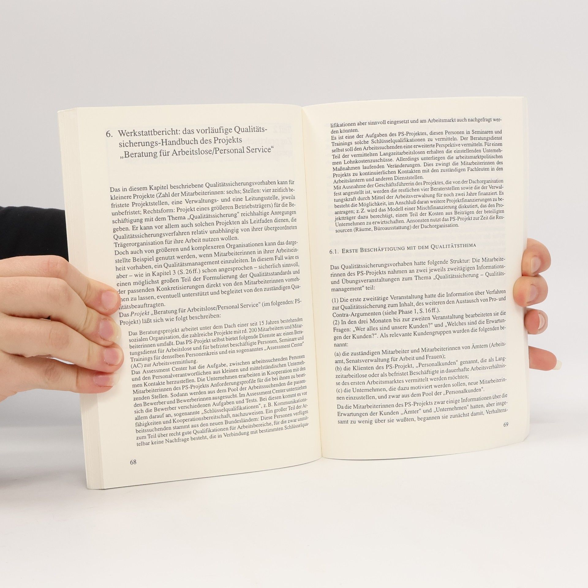 Marianne Meinhold Qualitätssicherung und Qualitätsmanagement in der sozialen Arbeit