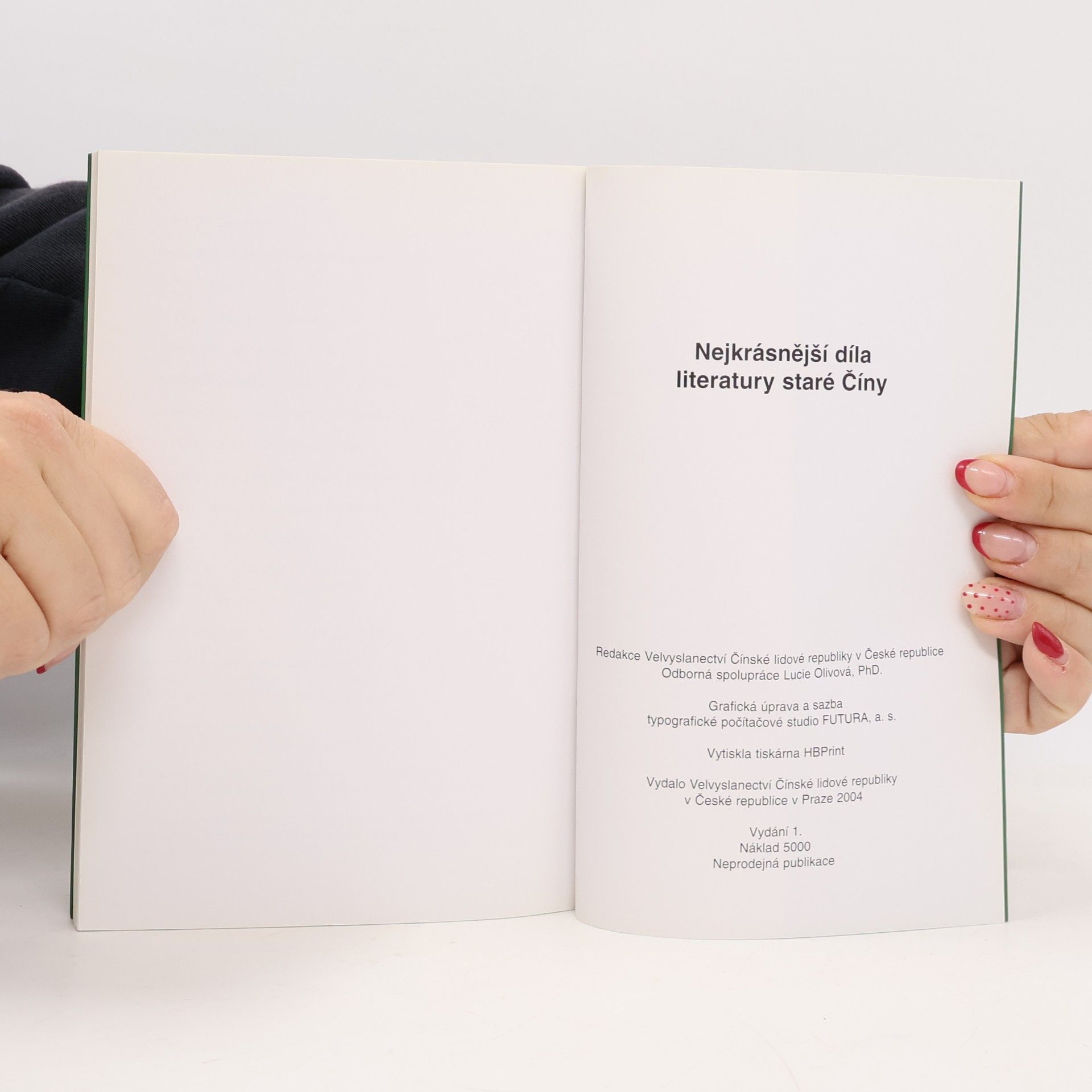 Lucie Olivová Nejkrásnější díla literatury staré Číny