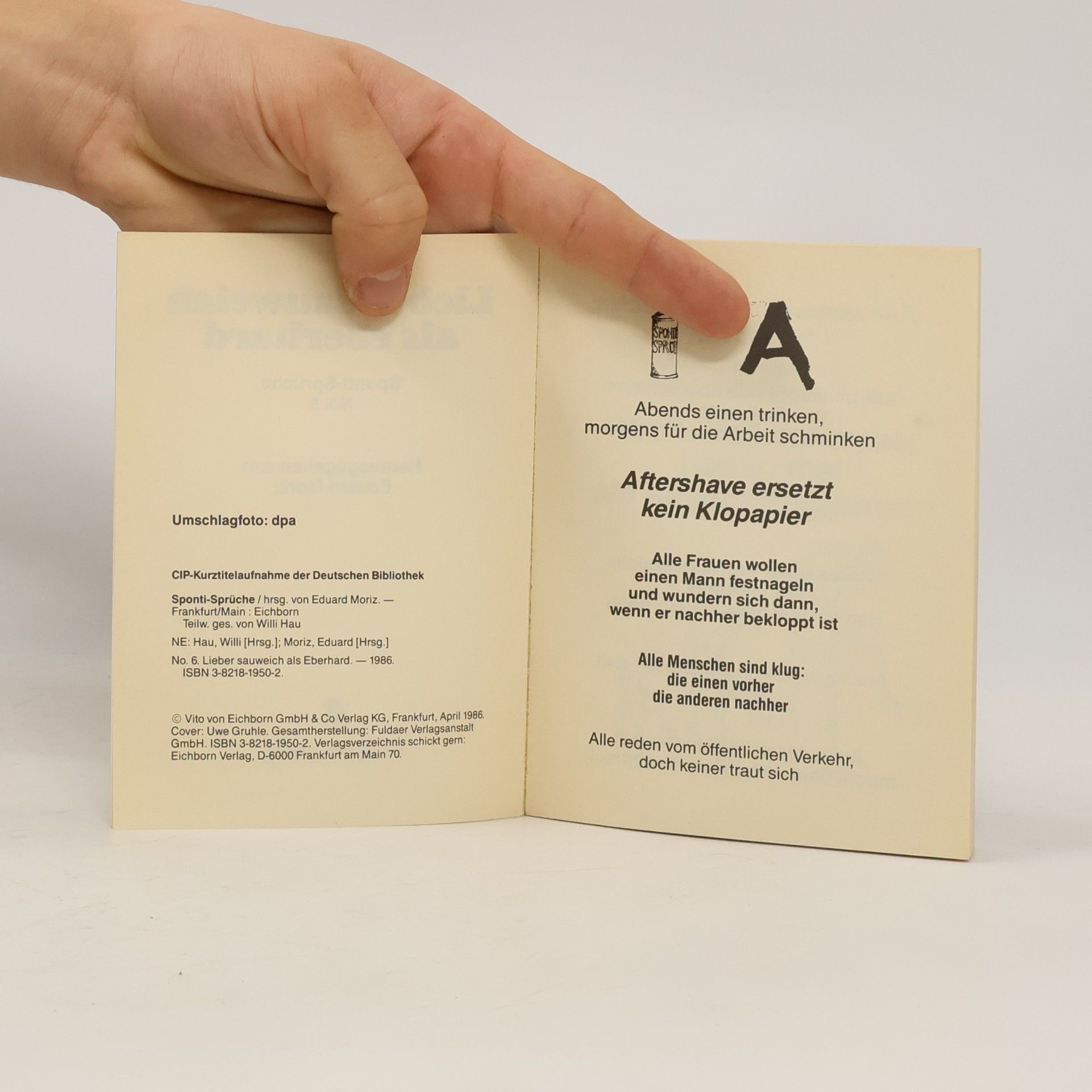 Autores varios Lieber sauweich als Eberhard 6