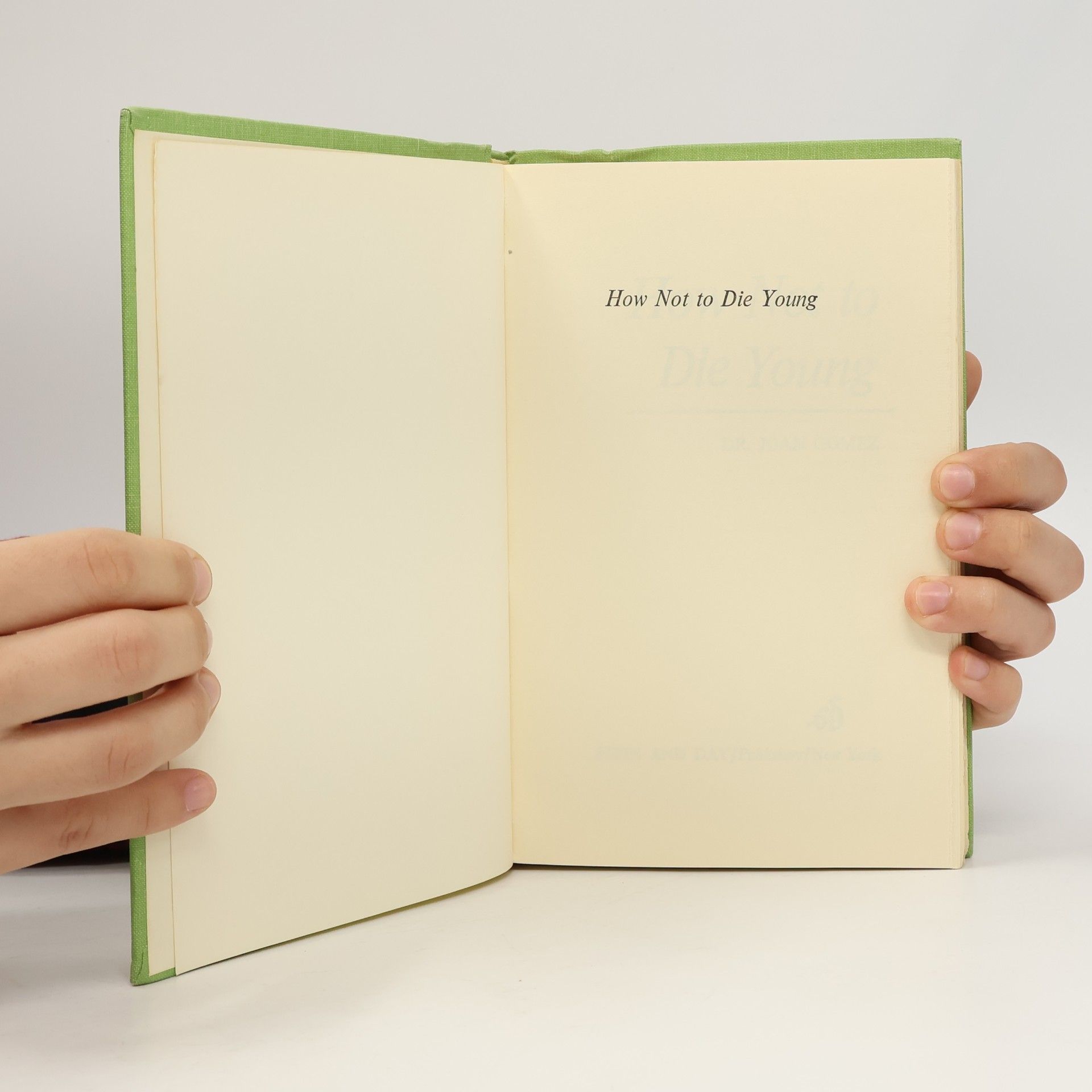 Joan Gomez How Not to Die Young