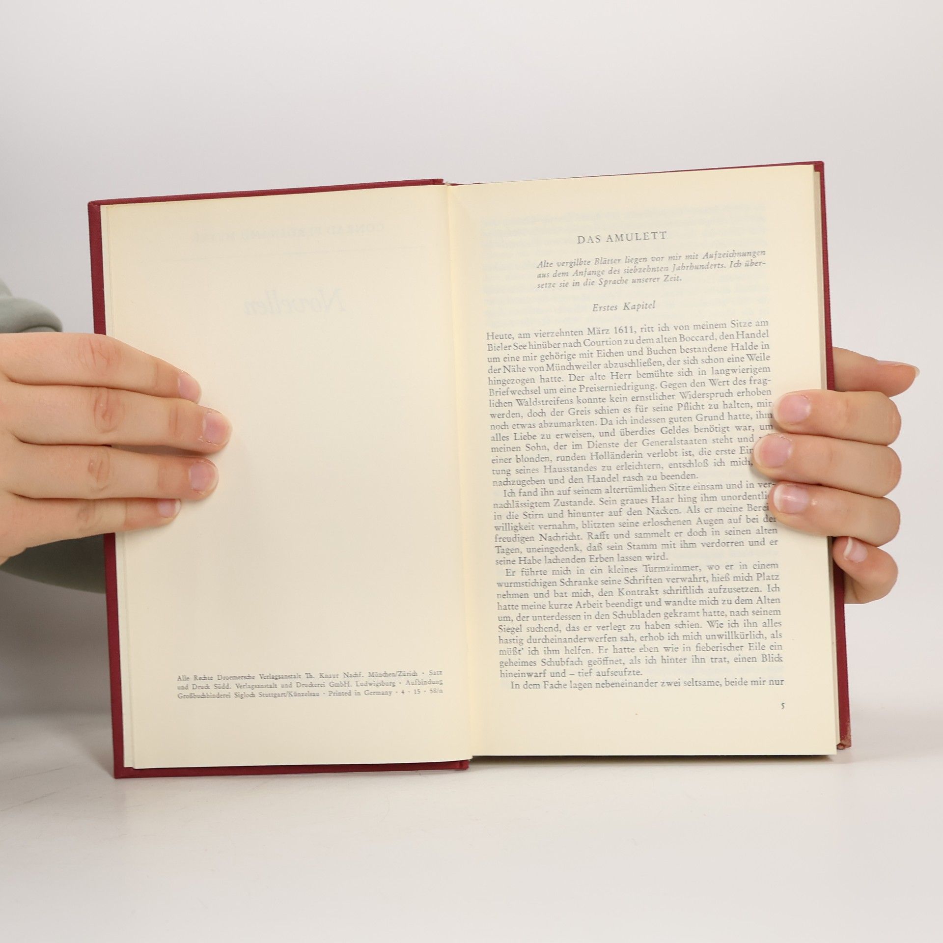 Conrad Ferdinand Meyer Novellen