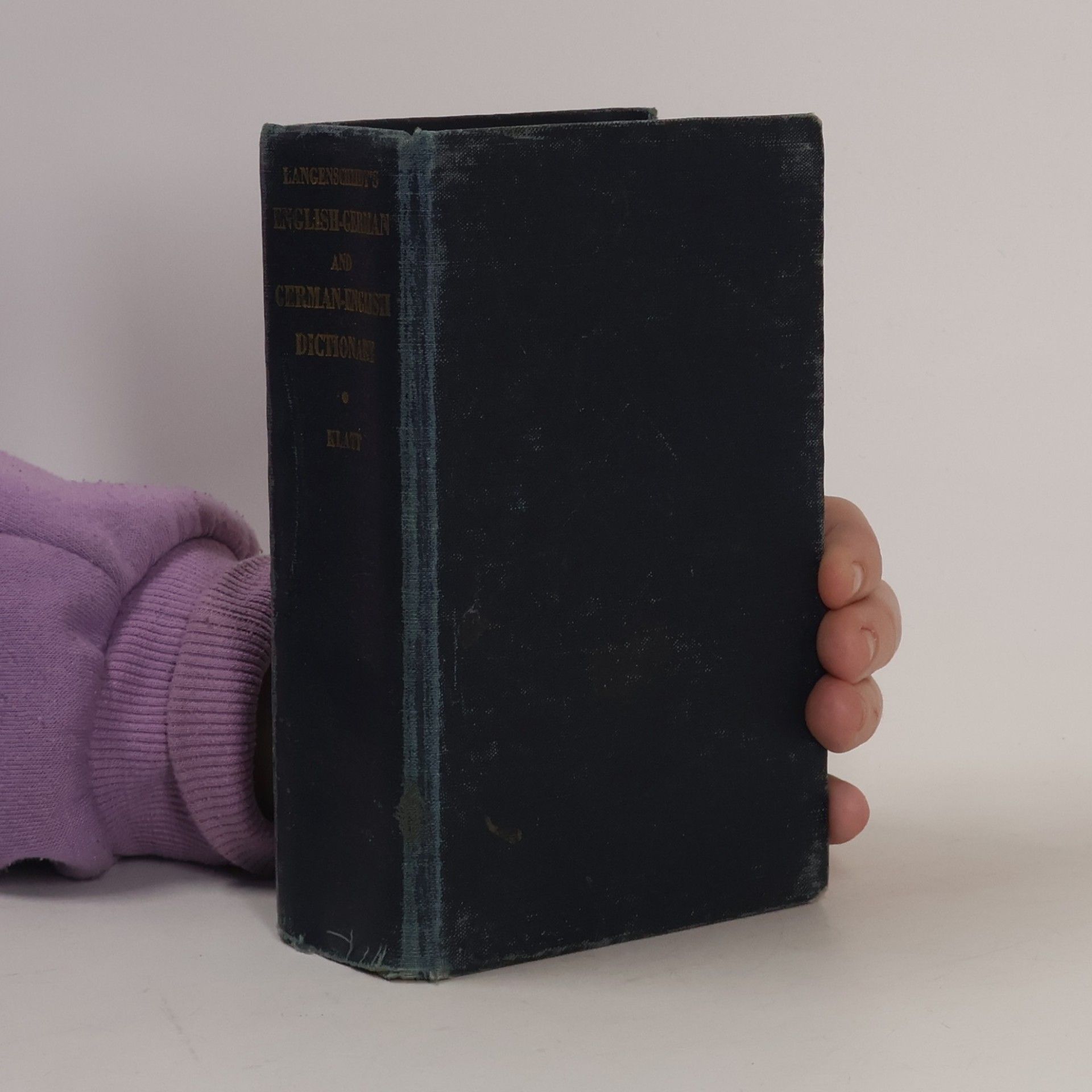 Edmunt Klatt Langenscheidt's English-German and German-English Dictionary