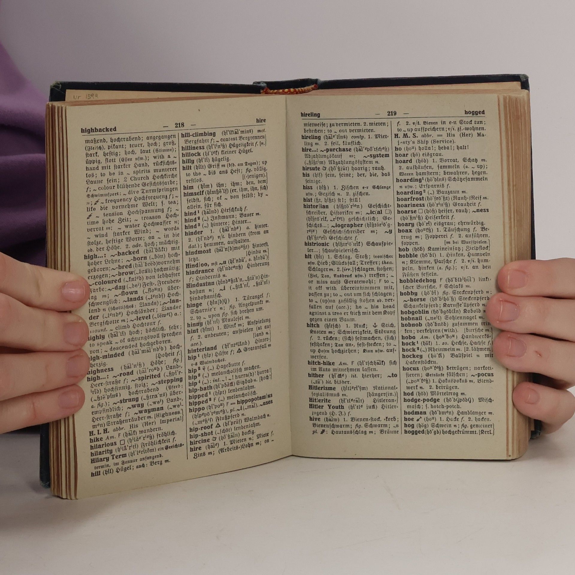 Edmunt Klatt Langenscheidt's English-German and German-English Dictionary