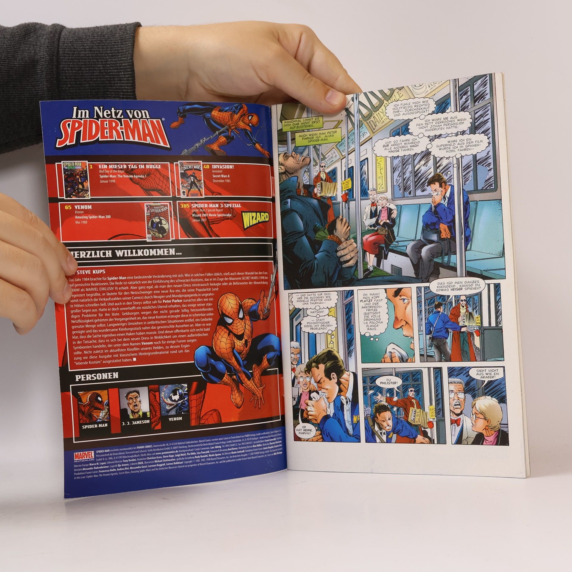 Michael Strittmatter Im Netz von Spider-Man 7, 5/2007