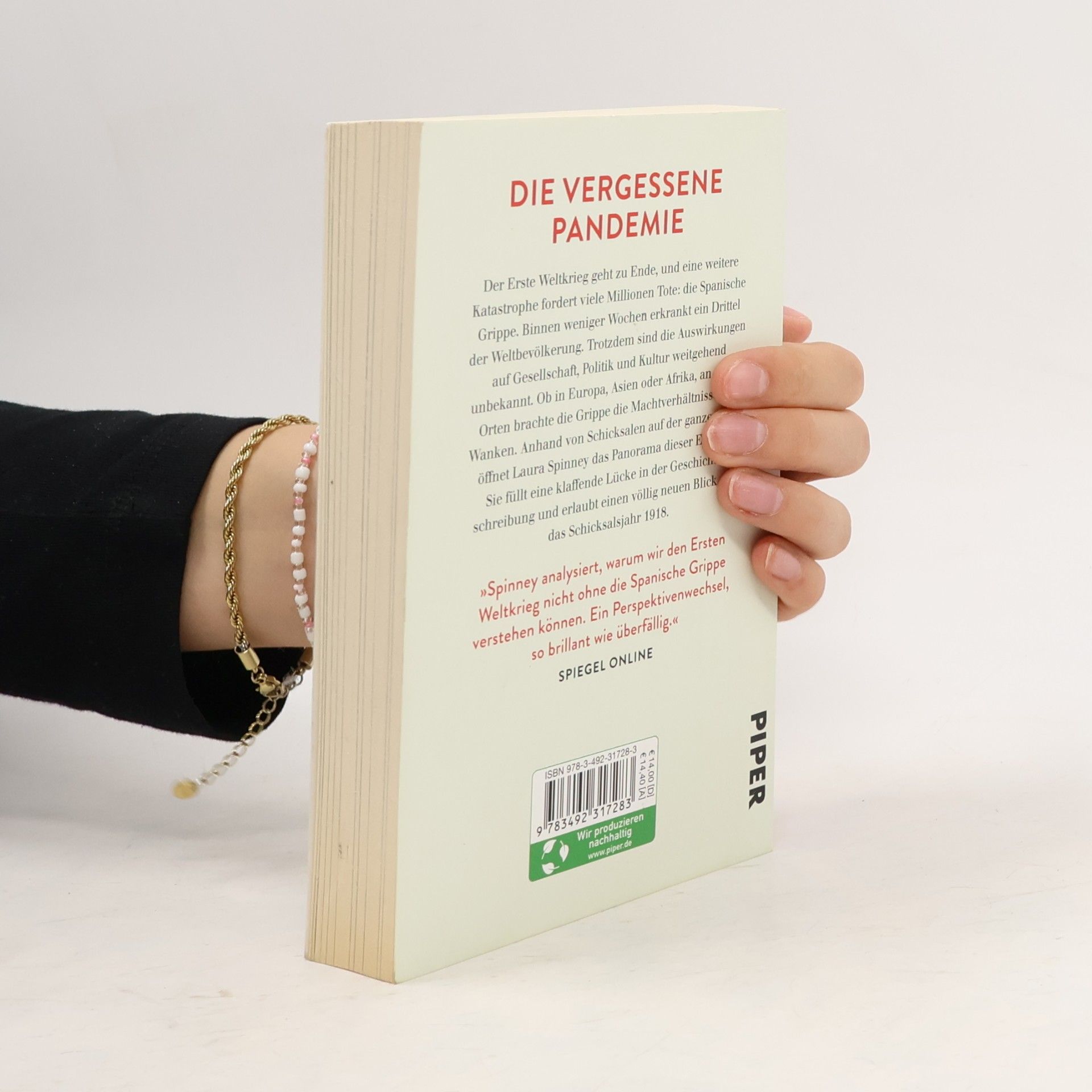 Laura Spinney 1918 - Die Welt im Fieber