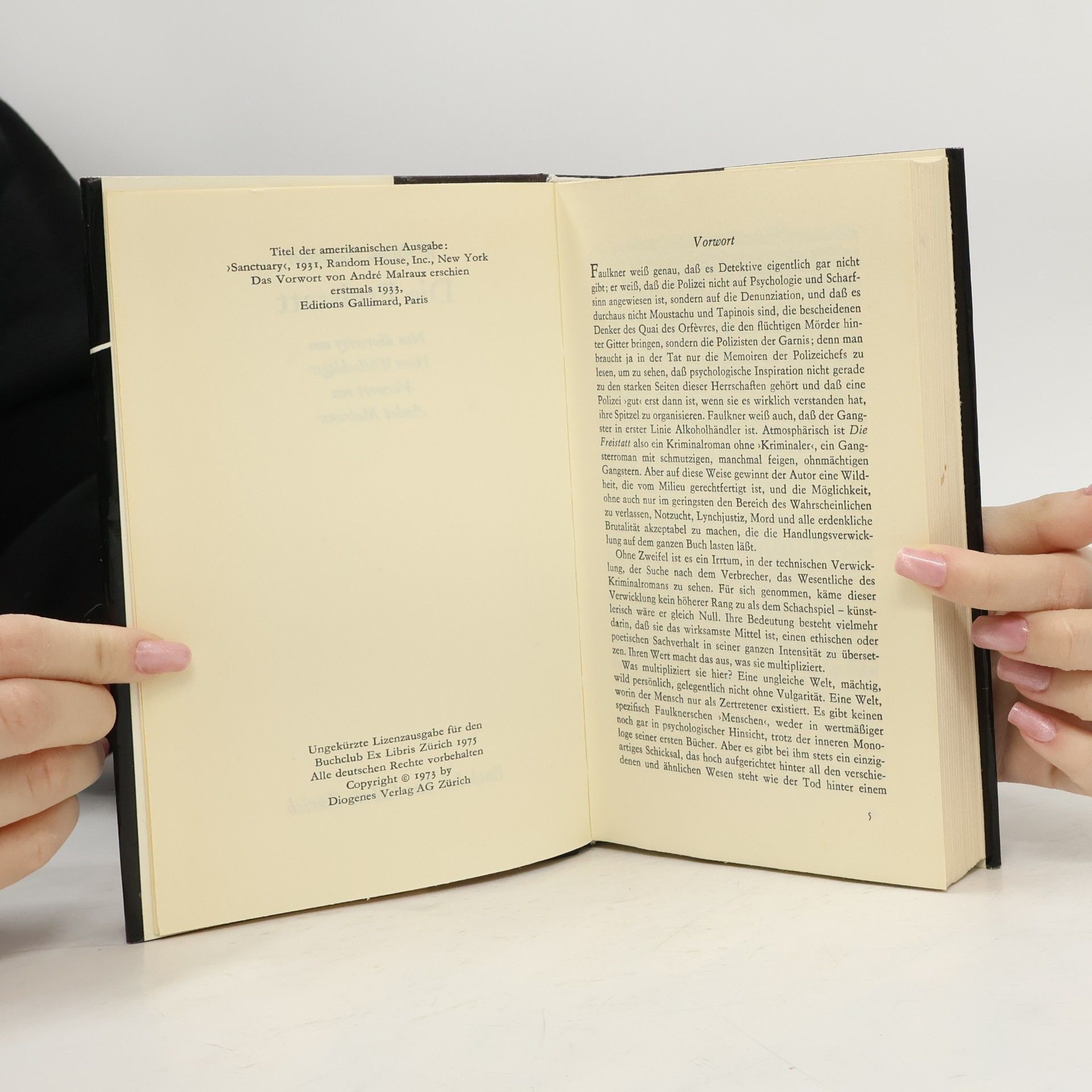 William Faulkner Die Freistatt