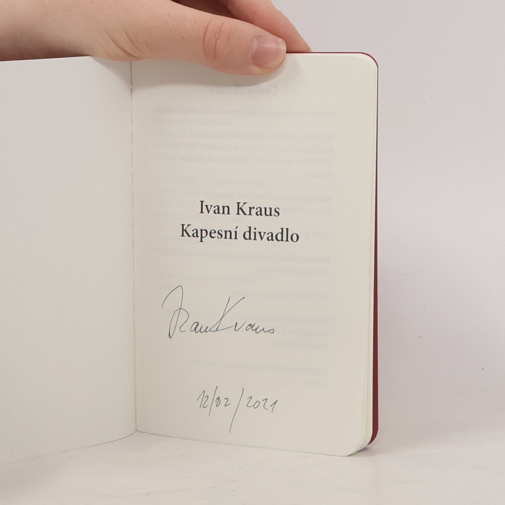 Ivan Kraus Kapesní divadlo