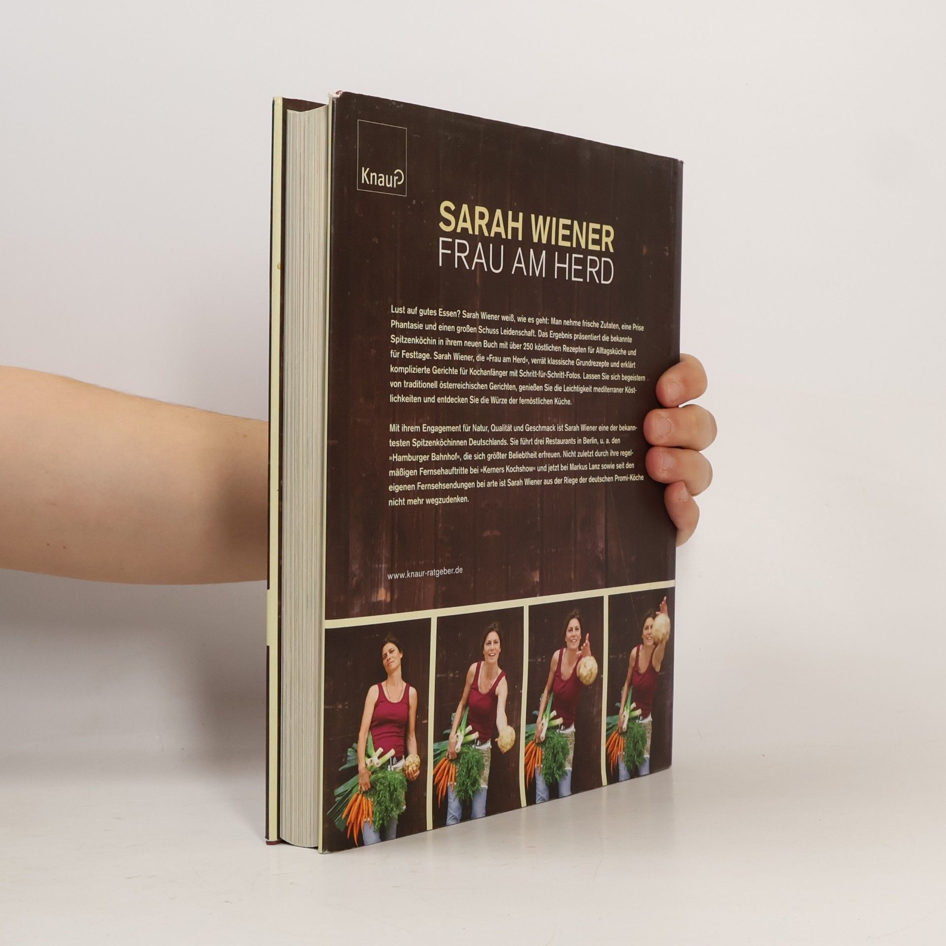 Sarah Wiener Frau am Herd