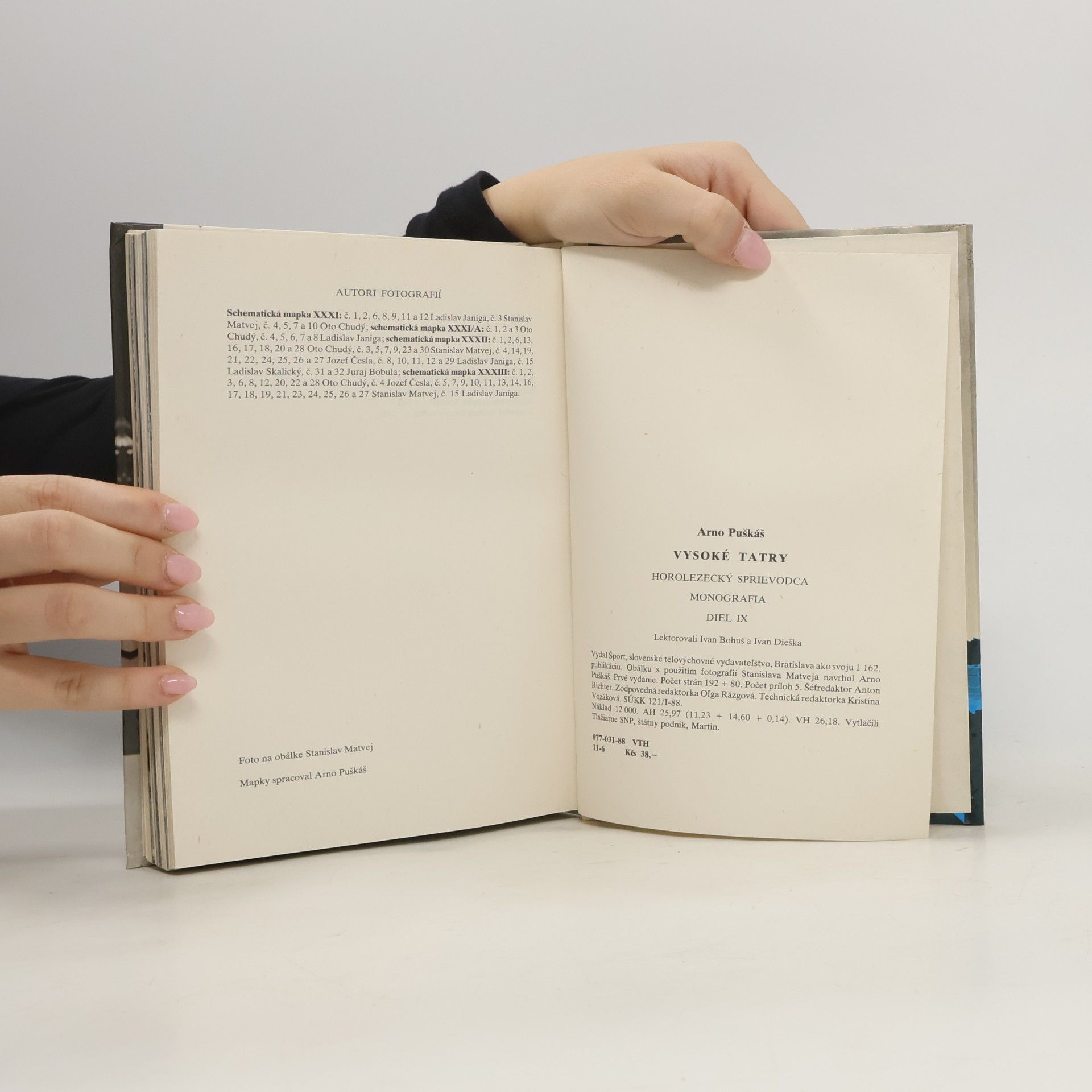 Arno Puškáš Vysoké Tatry. Horolezecký sprievodca monografie. Diel 9