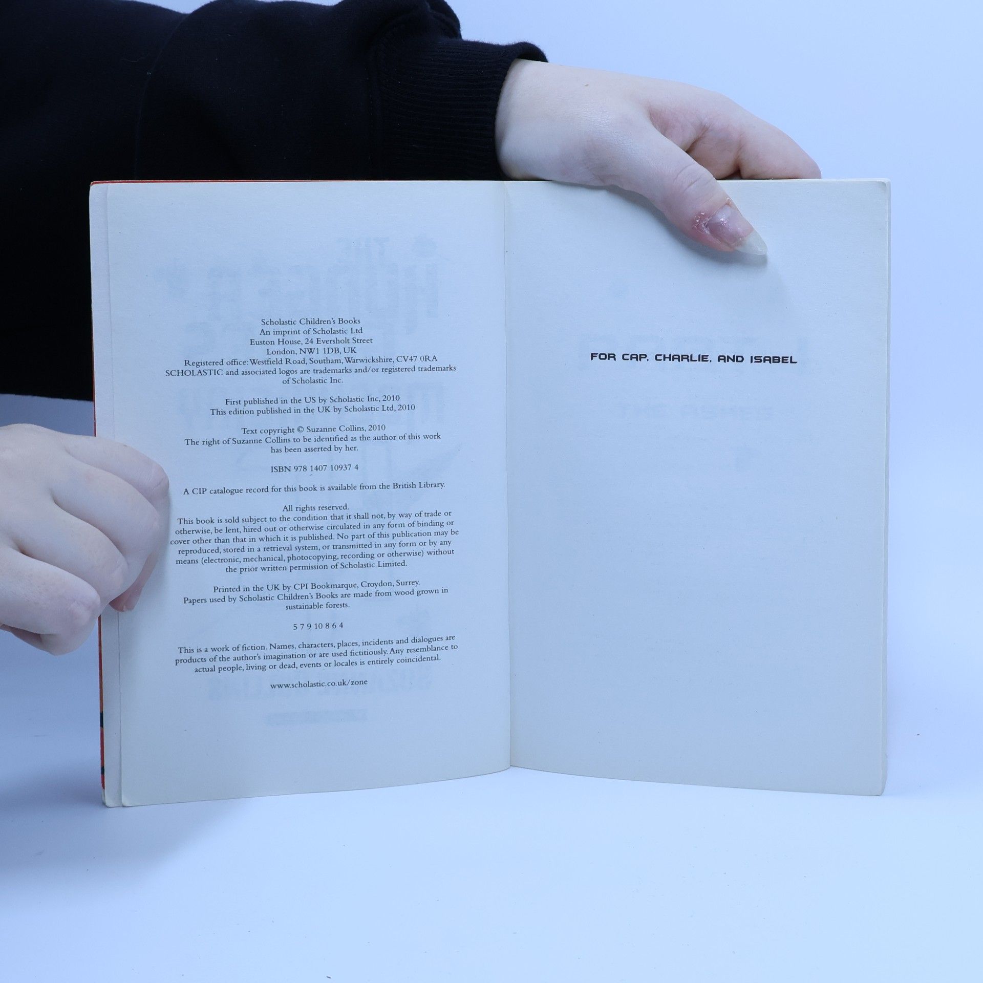 Suzanne Collins The Hunger Games 3