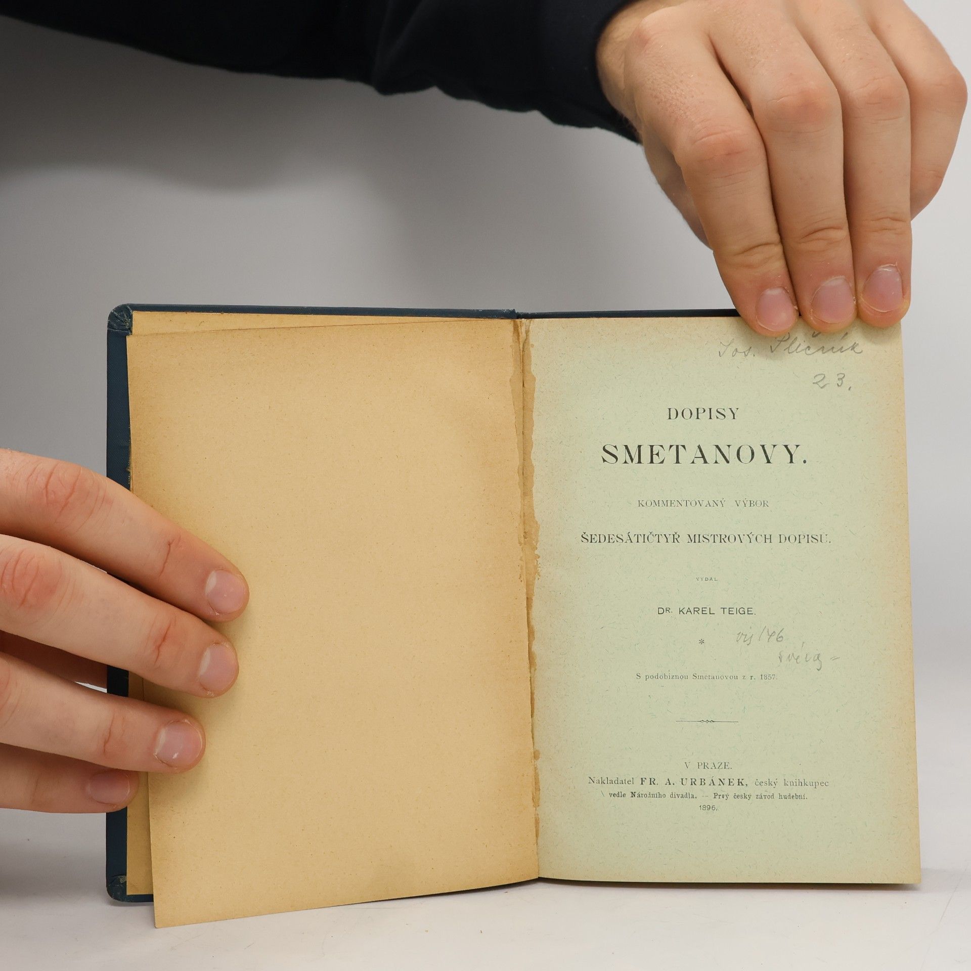 Karel Teige Dopisy Smetanovy