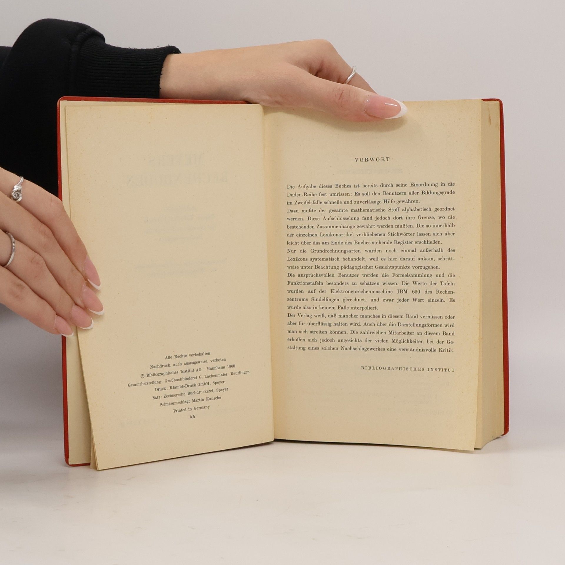 Collectif d'auteurs Meyers Rechen Duden