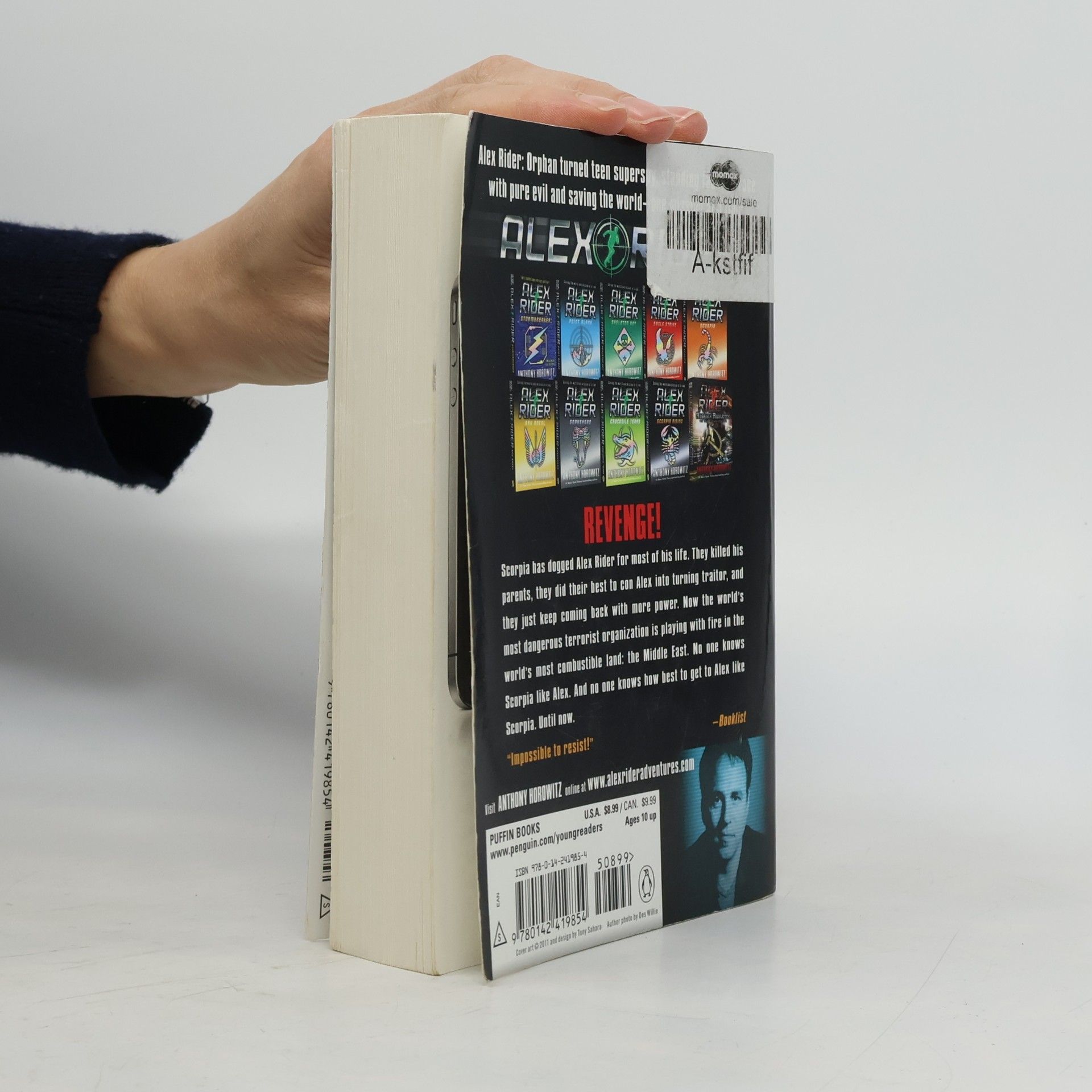 Anthony Horowitz Scorpia Rising. An Alex Rider Misson