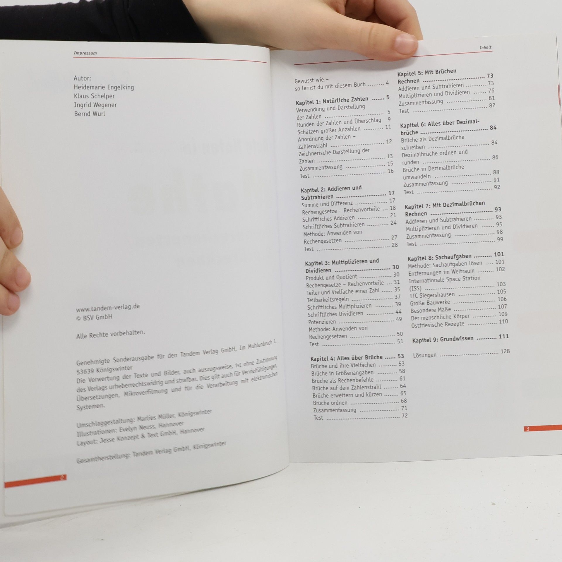 Ingrid Wegener Gute Noten in Mathe