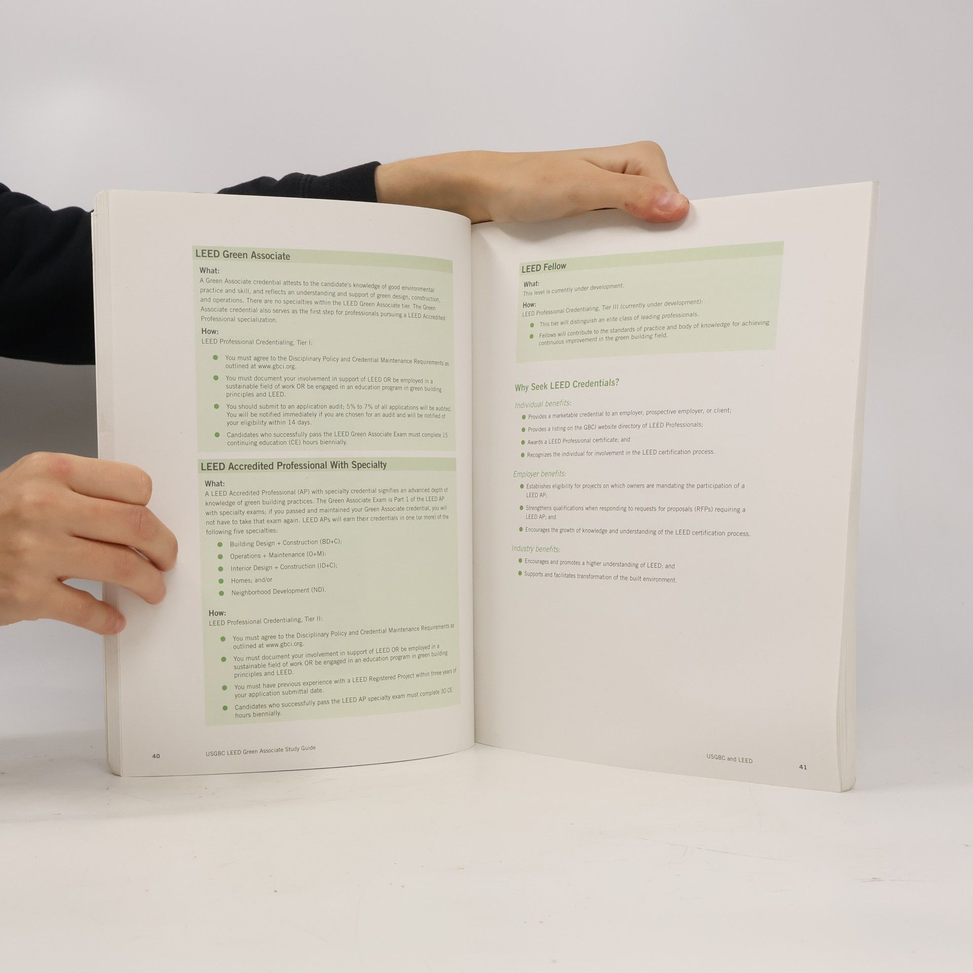 U.S. Green Building Council Staff USGBC LEED Green Associate Study Guide