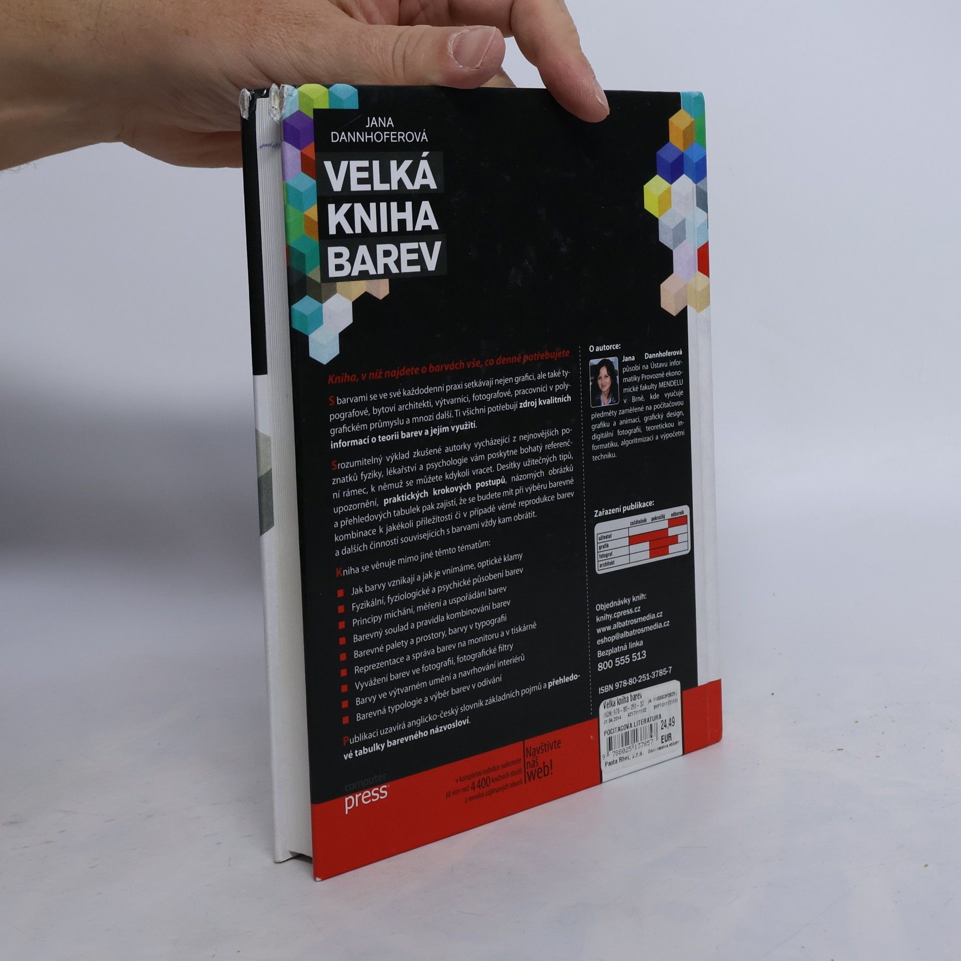 Jana Dannhoferová Velká kniha barev: Kompletní průvodce pro grafiky, fotografy a designéry