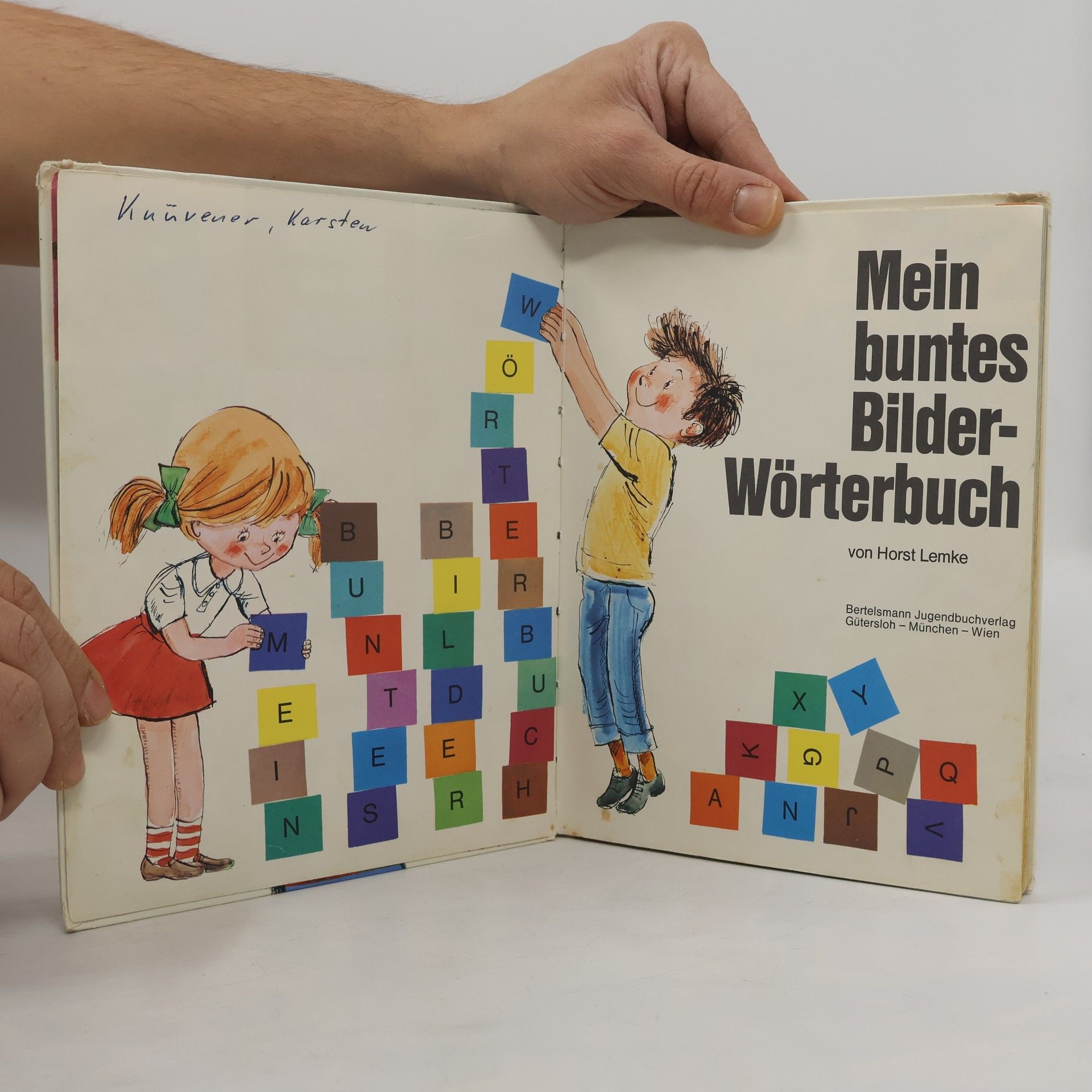 Horst Lemke A bis Z. Mein buntes Bilderwörterbuch