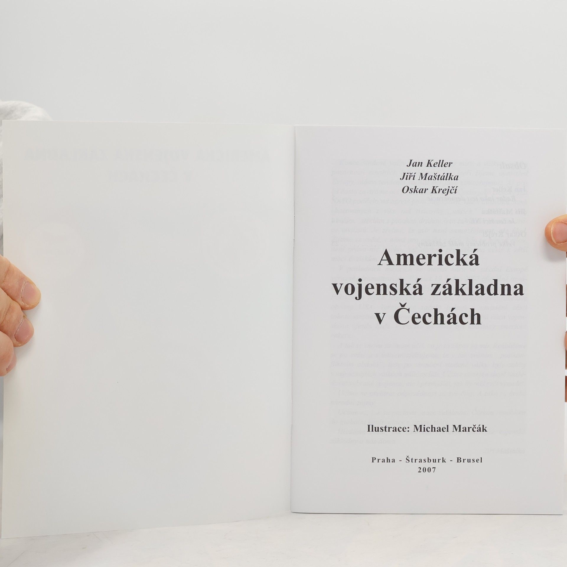 Jan Keller Americká vojenská základna v Čechách