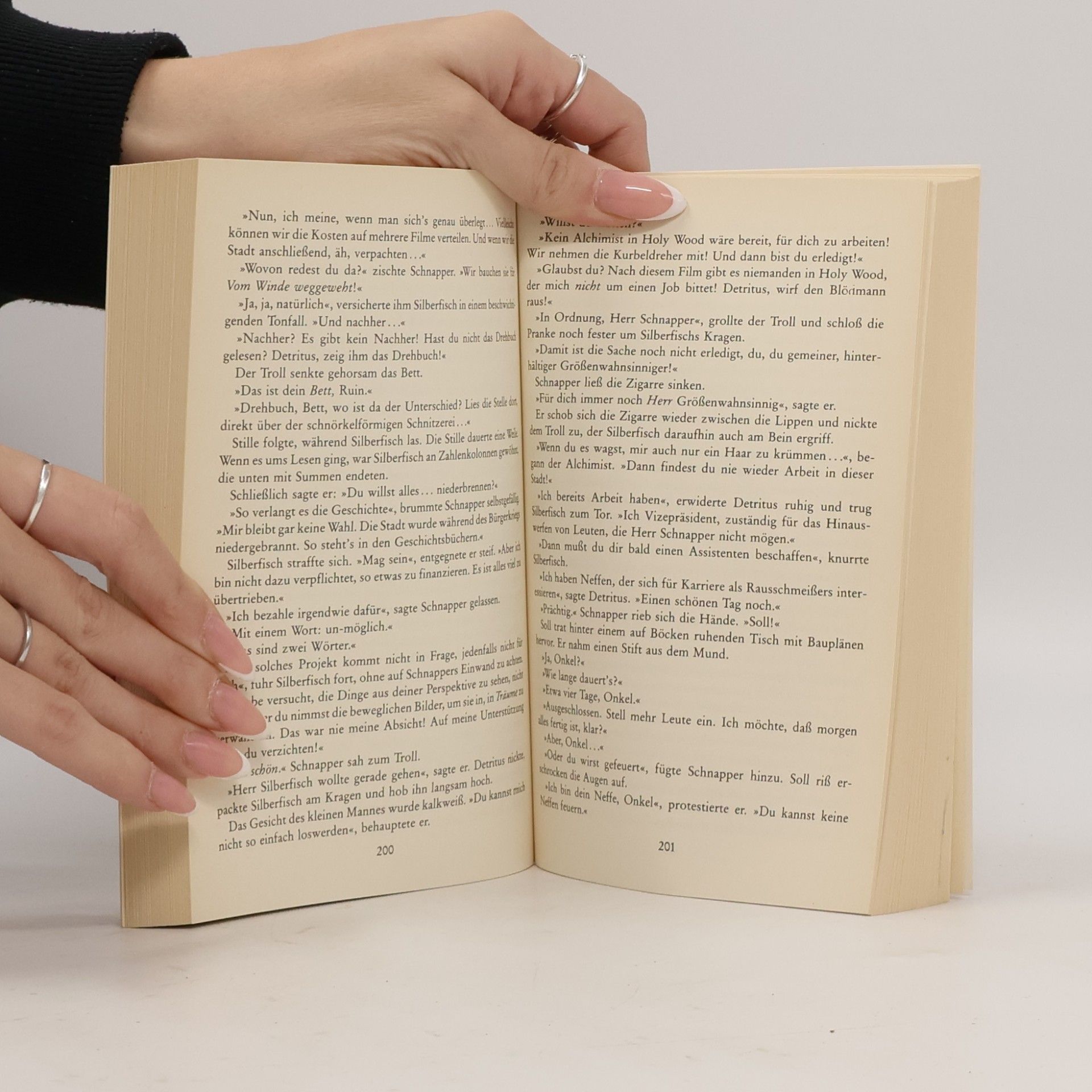Terry Pratchett Voll im Bilde
