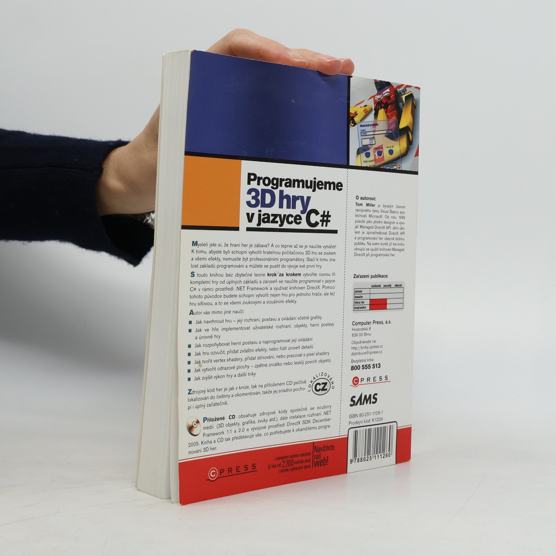 Tom Miller Programujeme 3D hry v jazyce C#