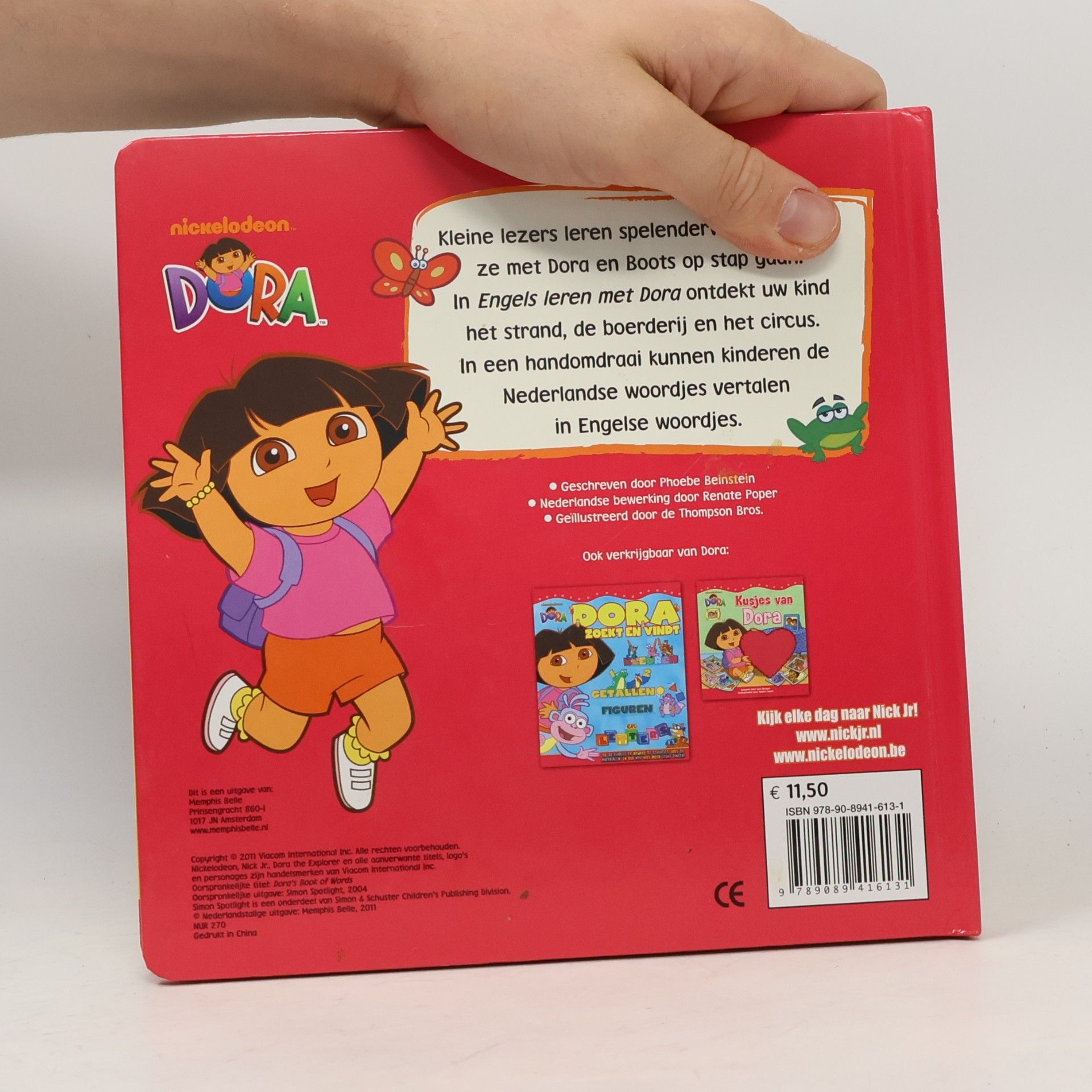 Phoebe Beinstein Engels leren met Dora