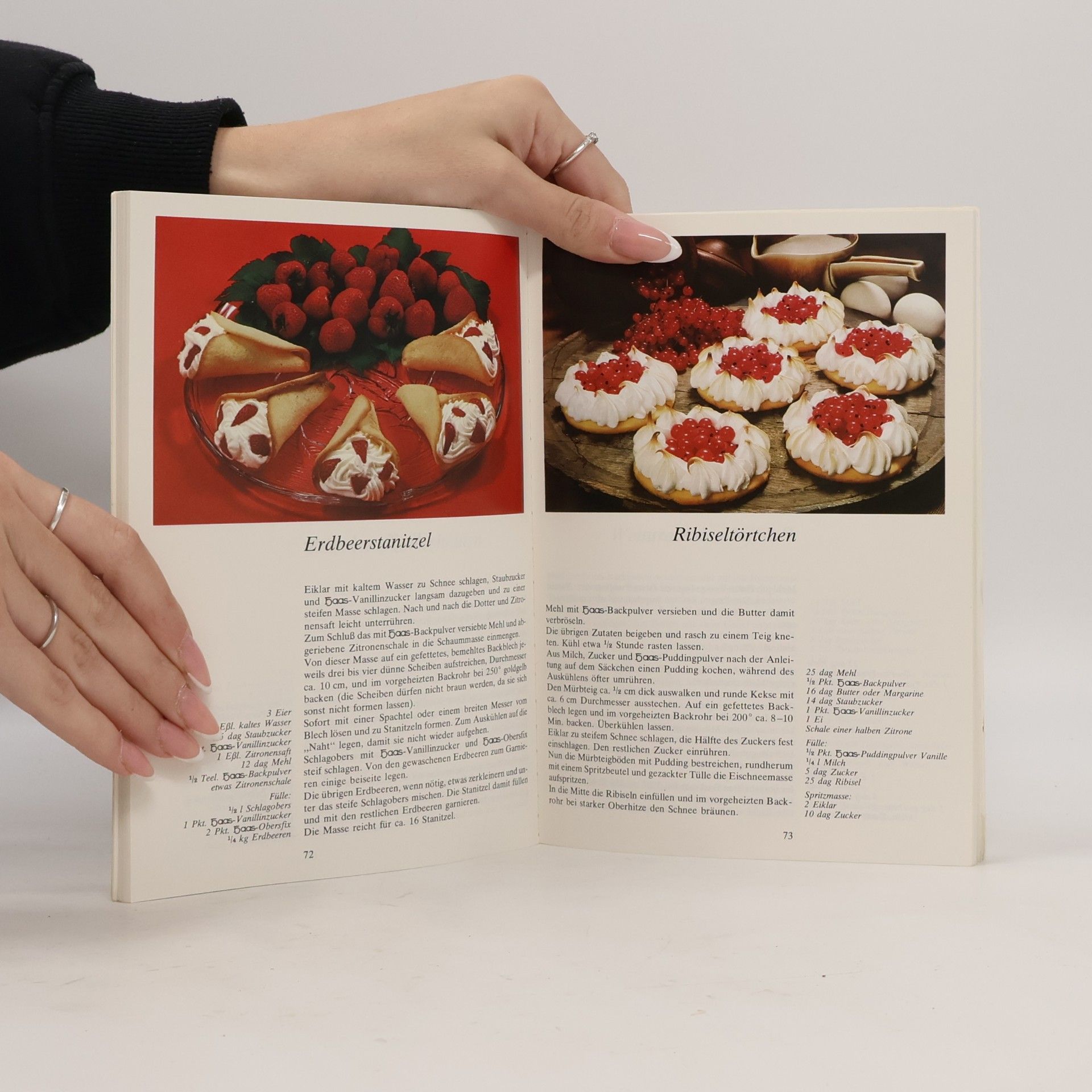Kolektív autorov Süße Köstlichkeiten von Haas. Kochbuch 85