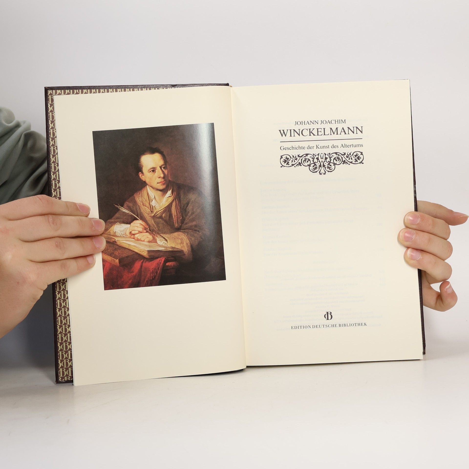 Johann Joachim Winckelmann Geschichte der Kunst des Altertums