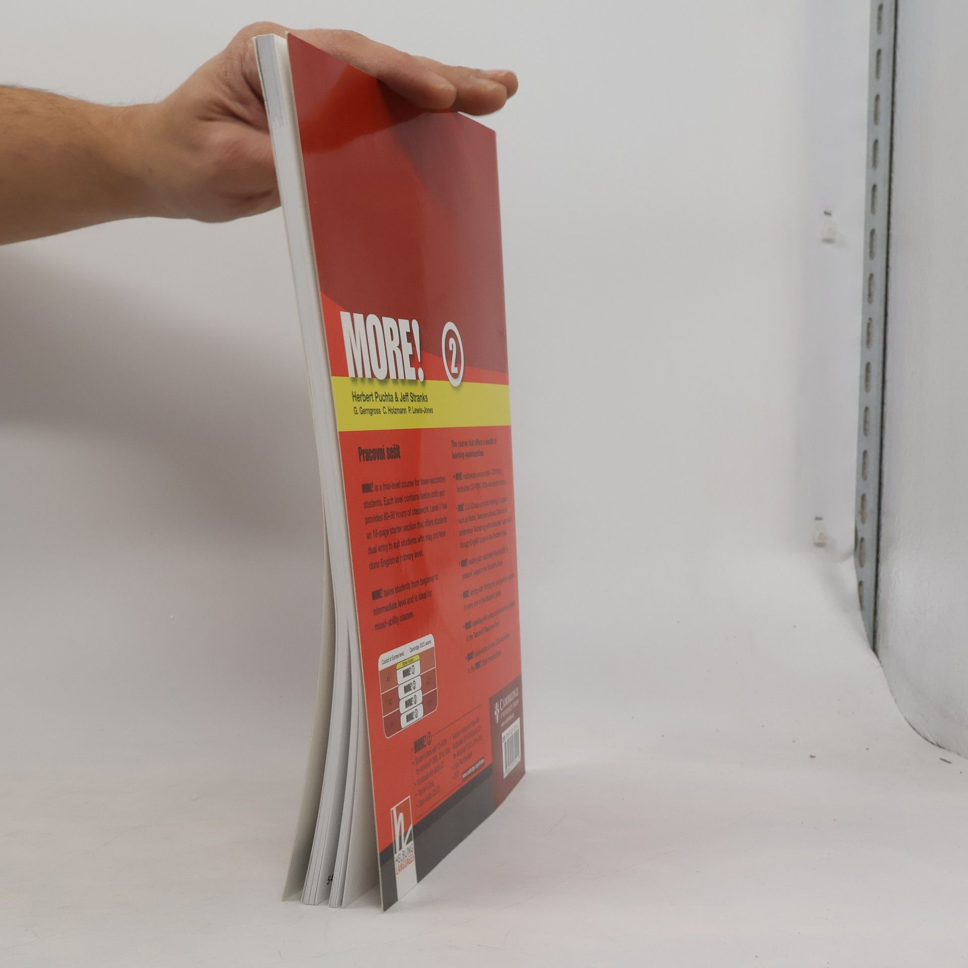 Herbert Puchta More! Level 2 Workbook with Audio CD Czech Edition