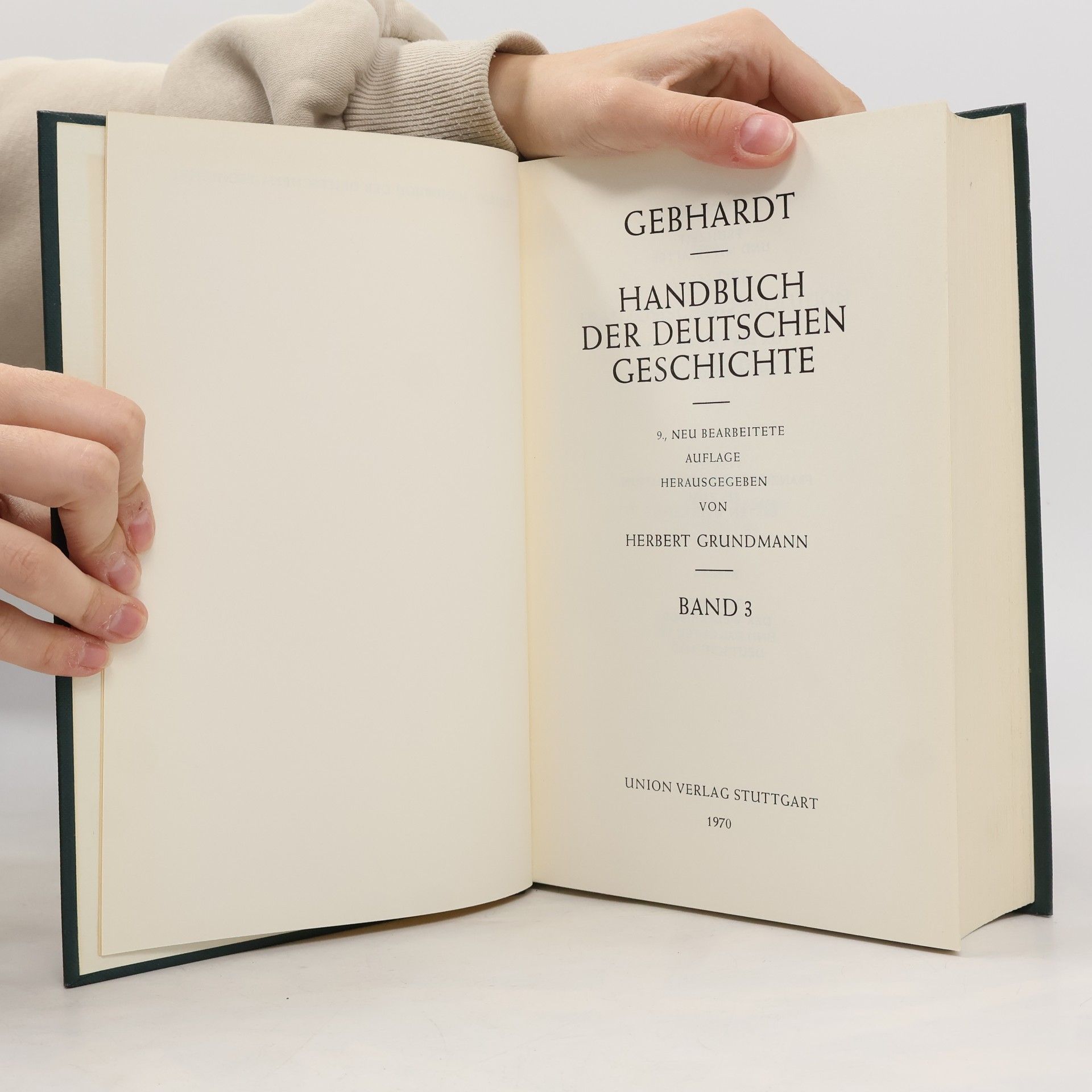 Bruno Gebhardt Gebhardt Handbuch der deutschen Geschichte 3.