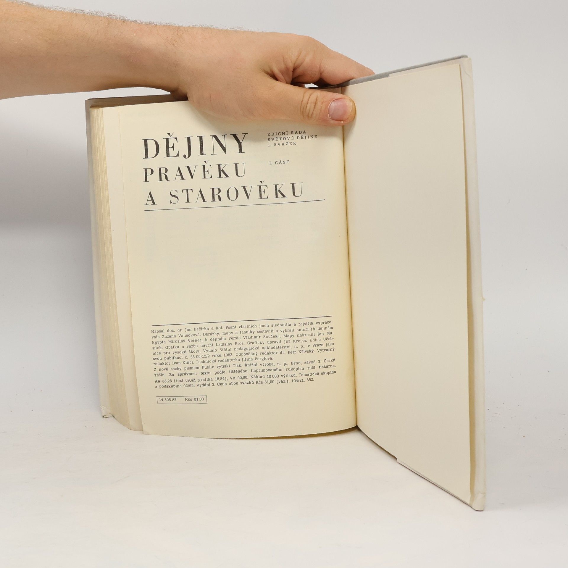 Various authors Dějiny pravěku a starověku I.