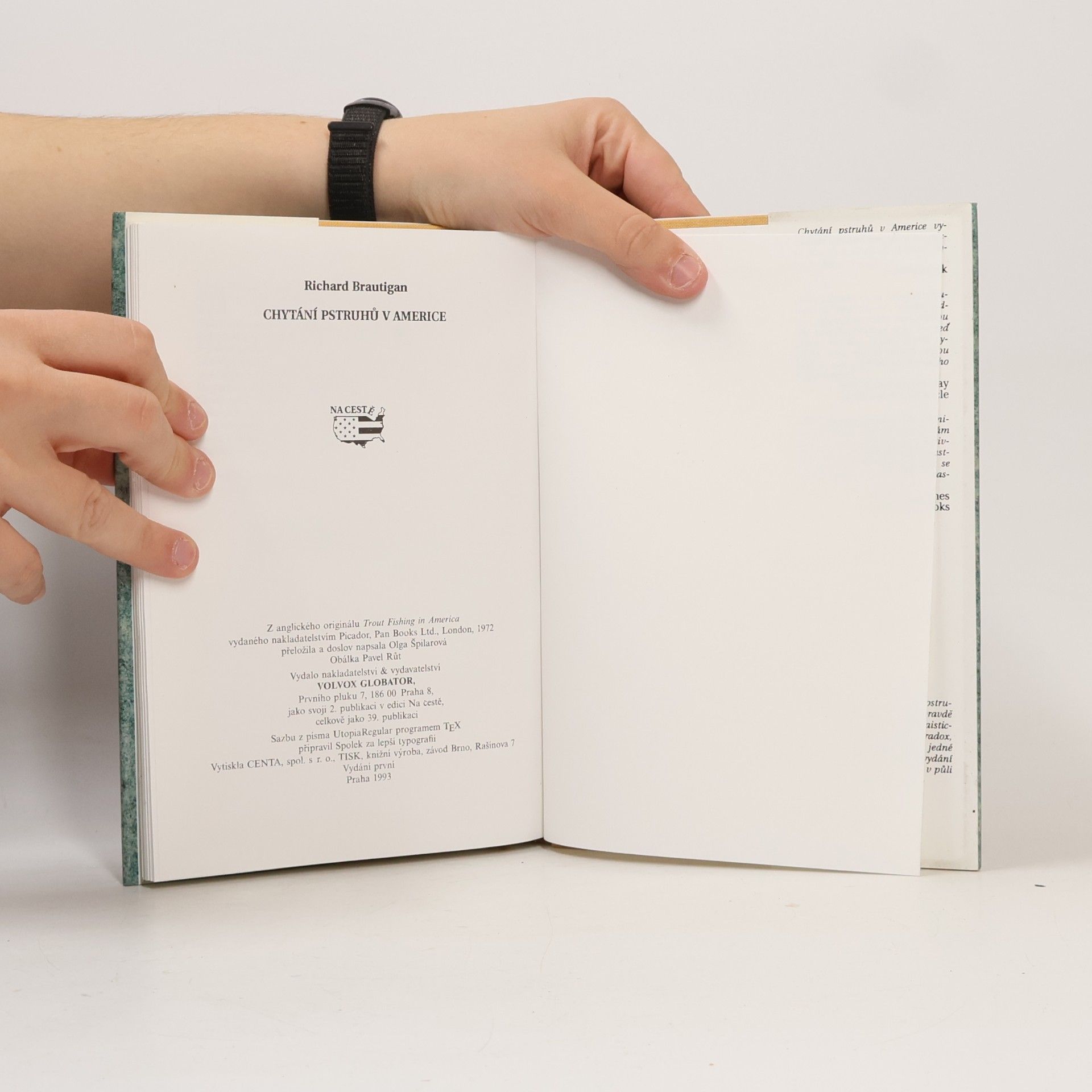 Richard Brautigan Chytání pstruhů v Americe