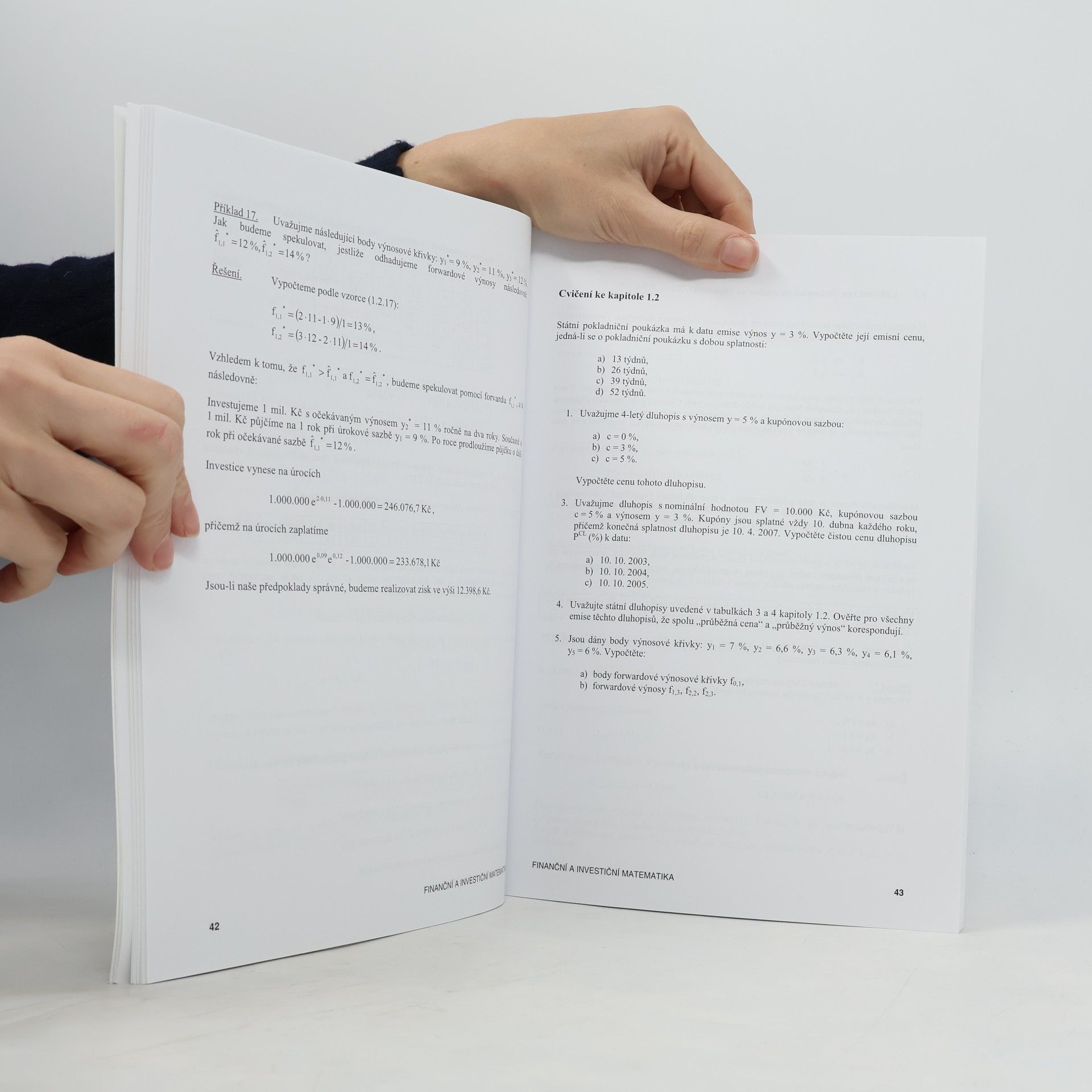 Přemysl Záškodný Finanční a investiční matematika